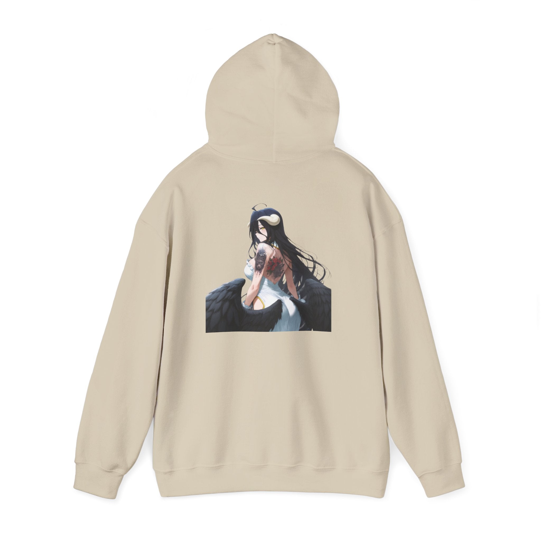 Gothic Albedo Overlord Waifu Unisex Heavy Blend™ Hooded Sweatshirt