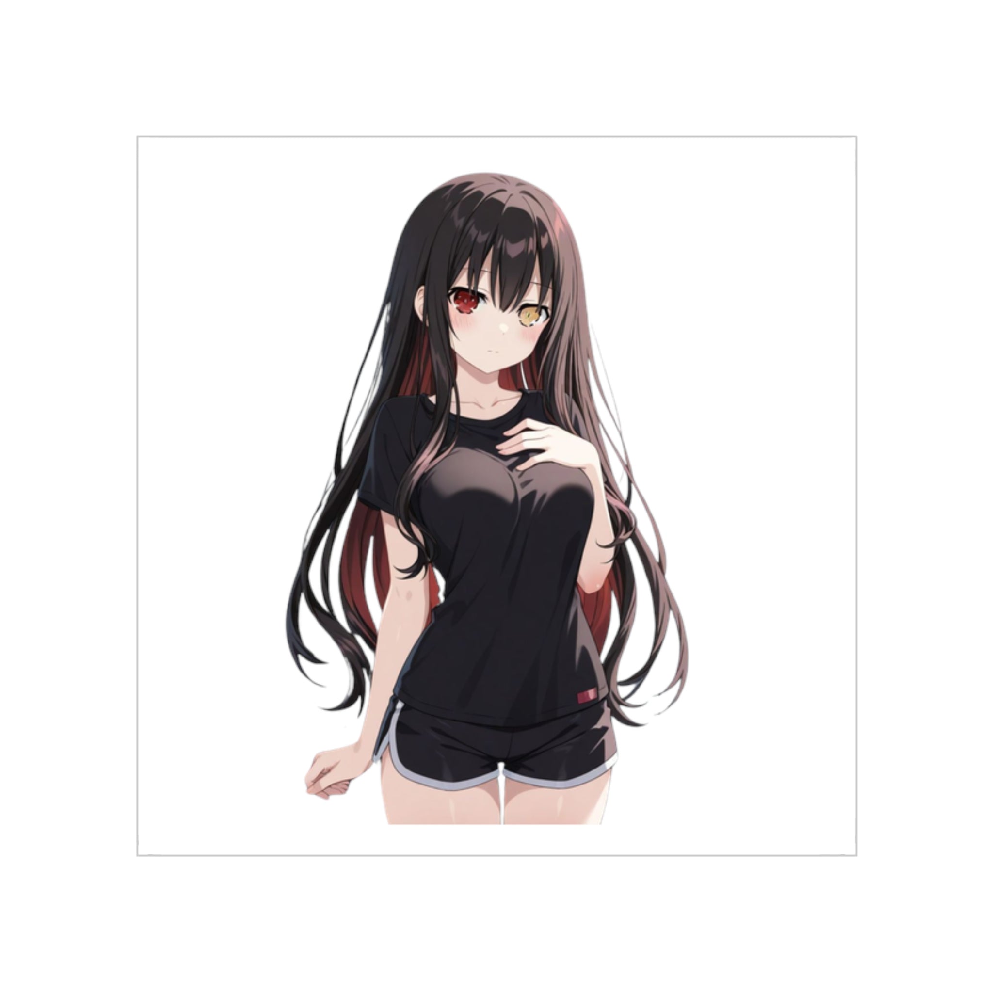 Lewd Kurumi Tokisaki Sticker