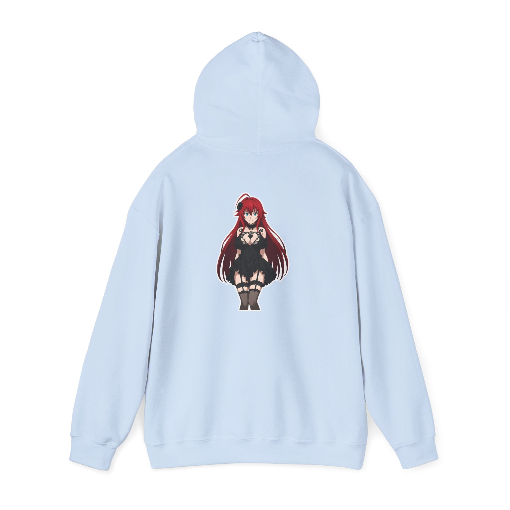 Rias Gremory Gothic Style Waifu Unisex Heavy Blend™ Hooded Sweatshirt