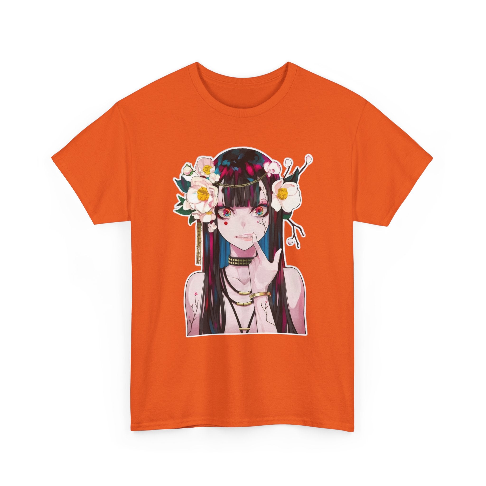 Vampire Girl Dark Fantasy Unisex Heavy Cotton Tee