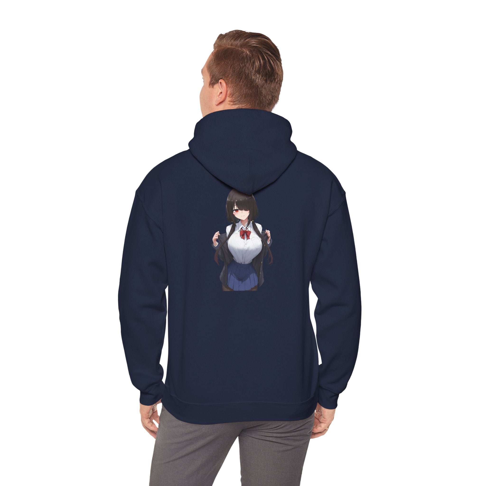 Tokisaki Kurum Schoolgirl Gothic Seductive Unisex Heavy Blend™ Hooded Sweatshirt