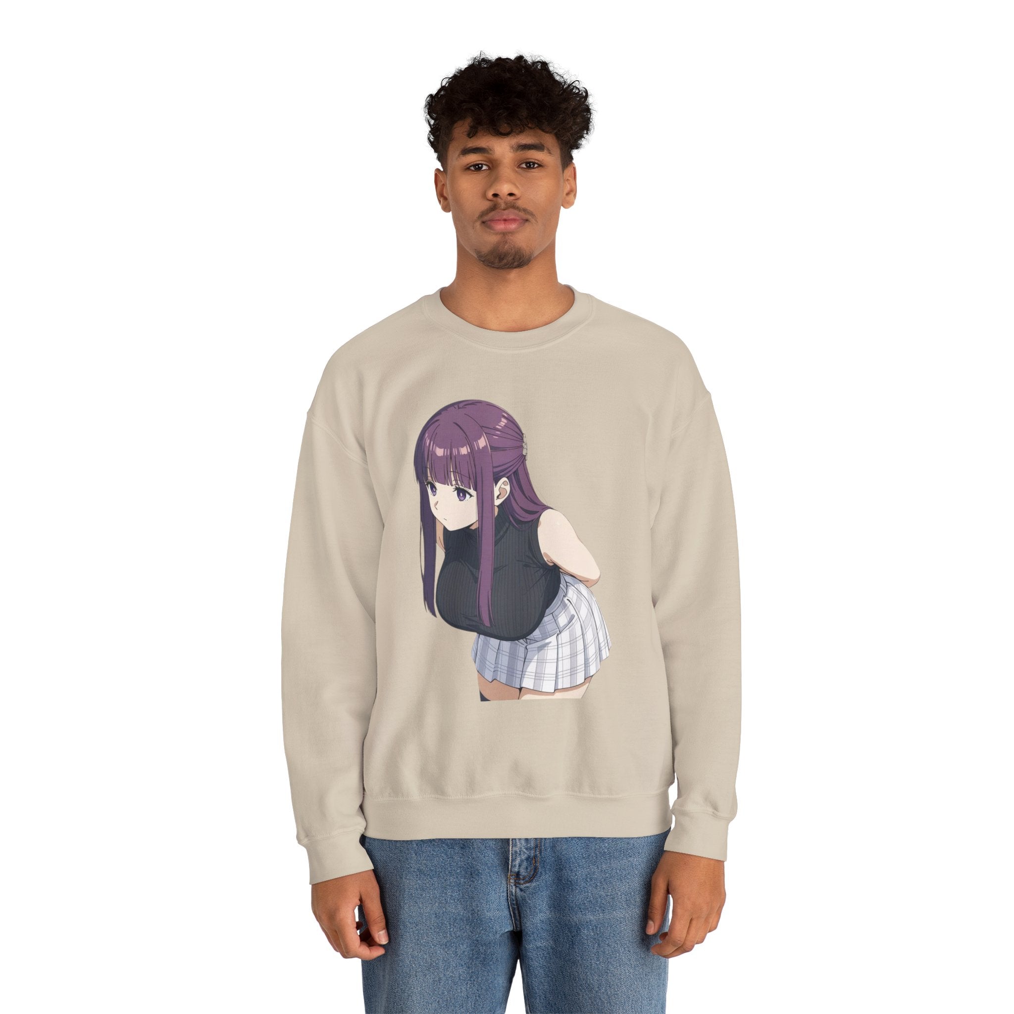 Fern Anime Unisex Heavy Blend™ Crewneck Sweatshirt
