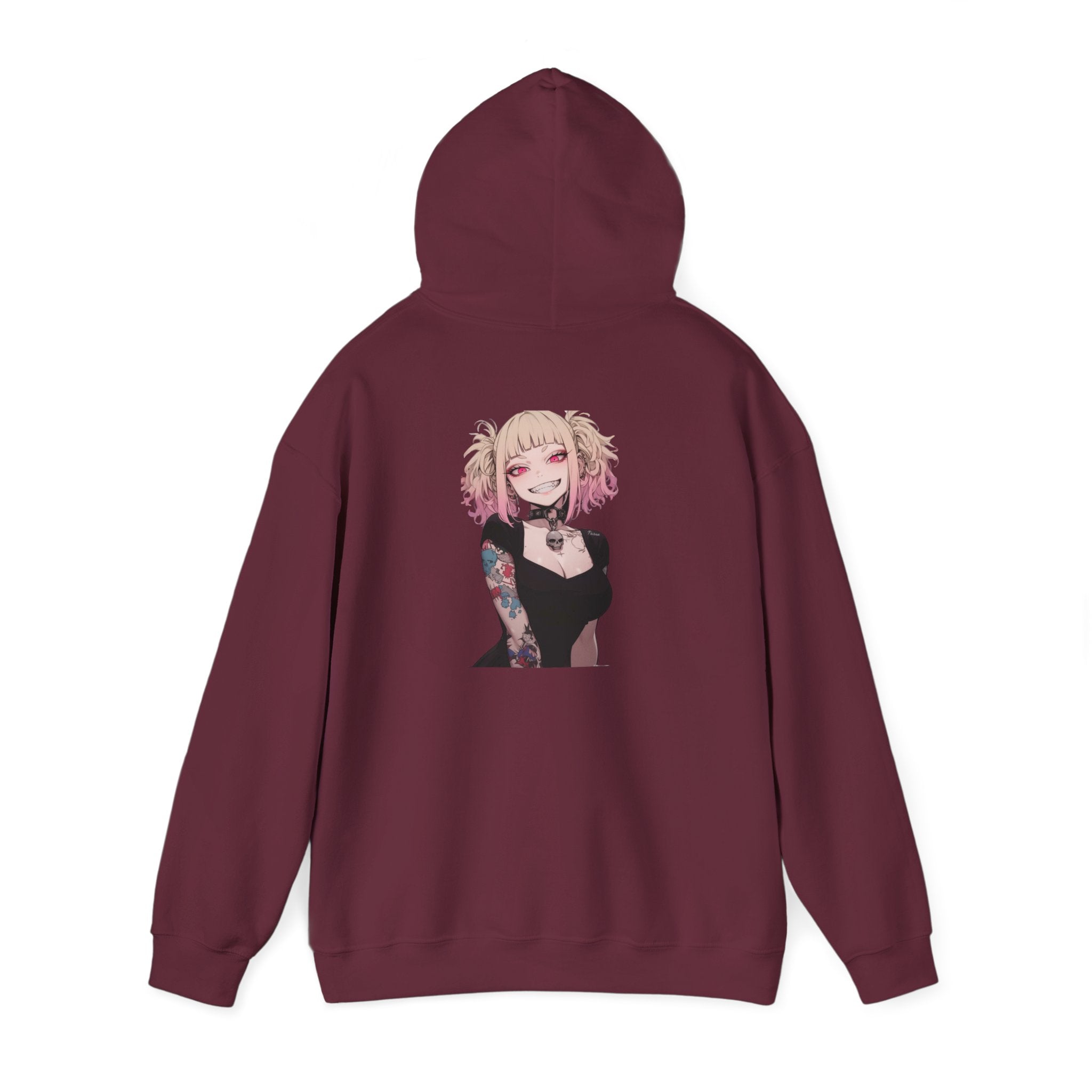 Gothic Himiko Toga Tattooed Crazy Unisex Heavy Blend™ Hooded Sweatshirt