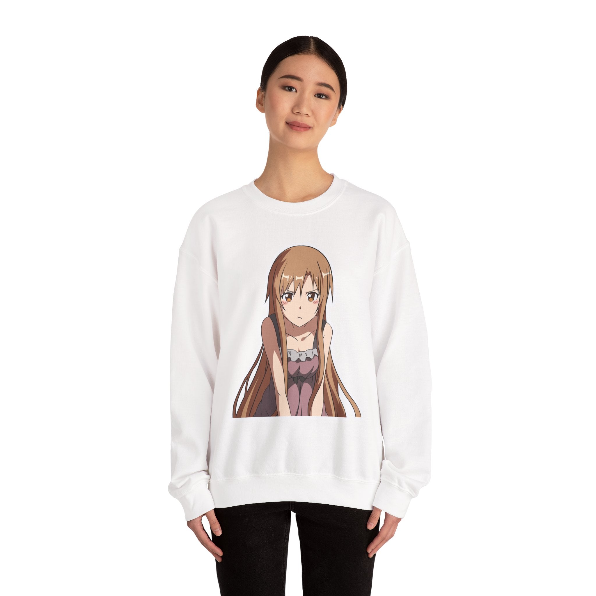 Asuna Yuuki Waifu Unisex Heavy Blend™ Crewneck Sweatshirt