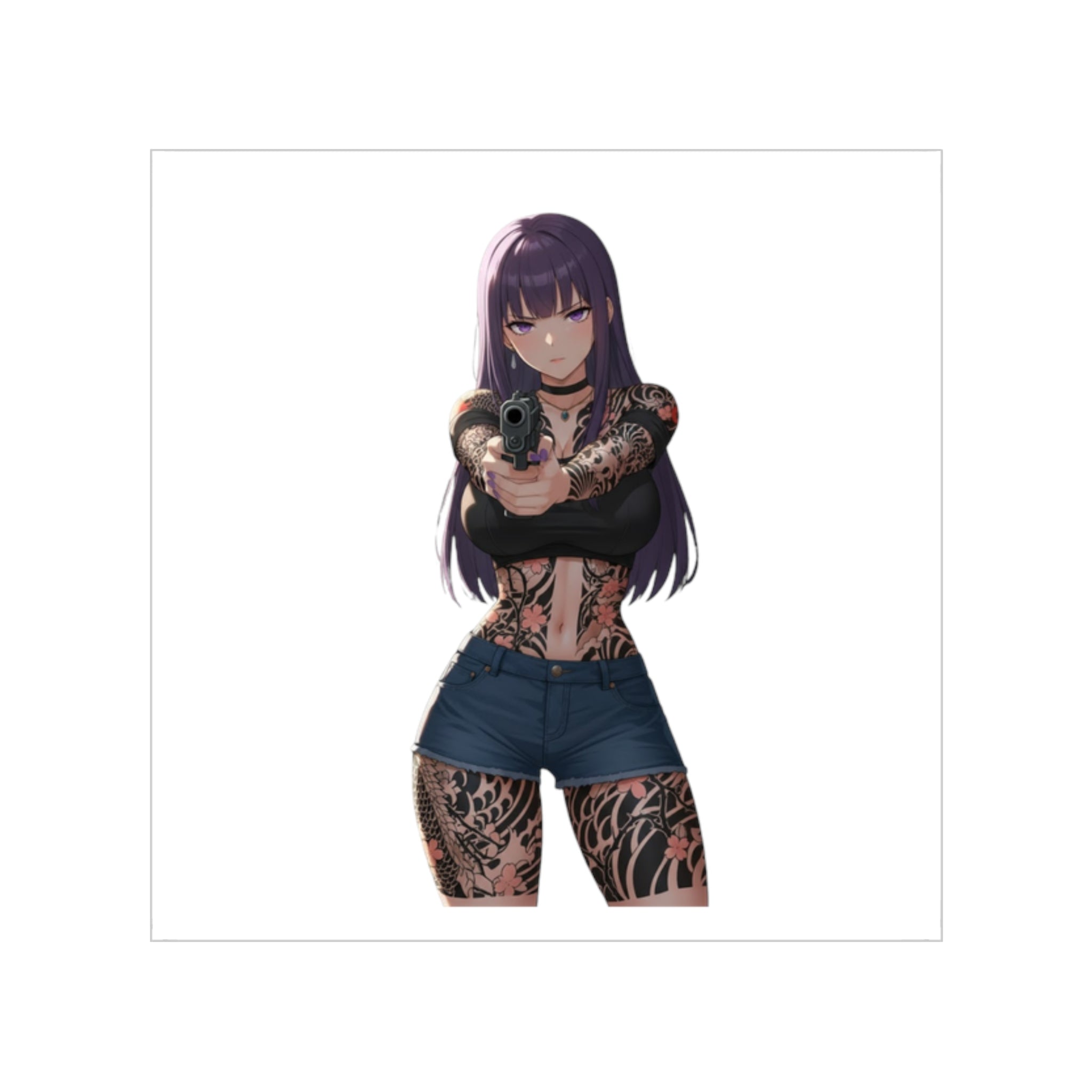 Fern Tactical Waifu Sticker
