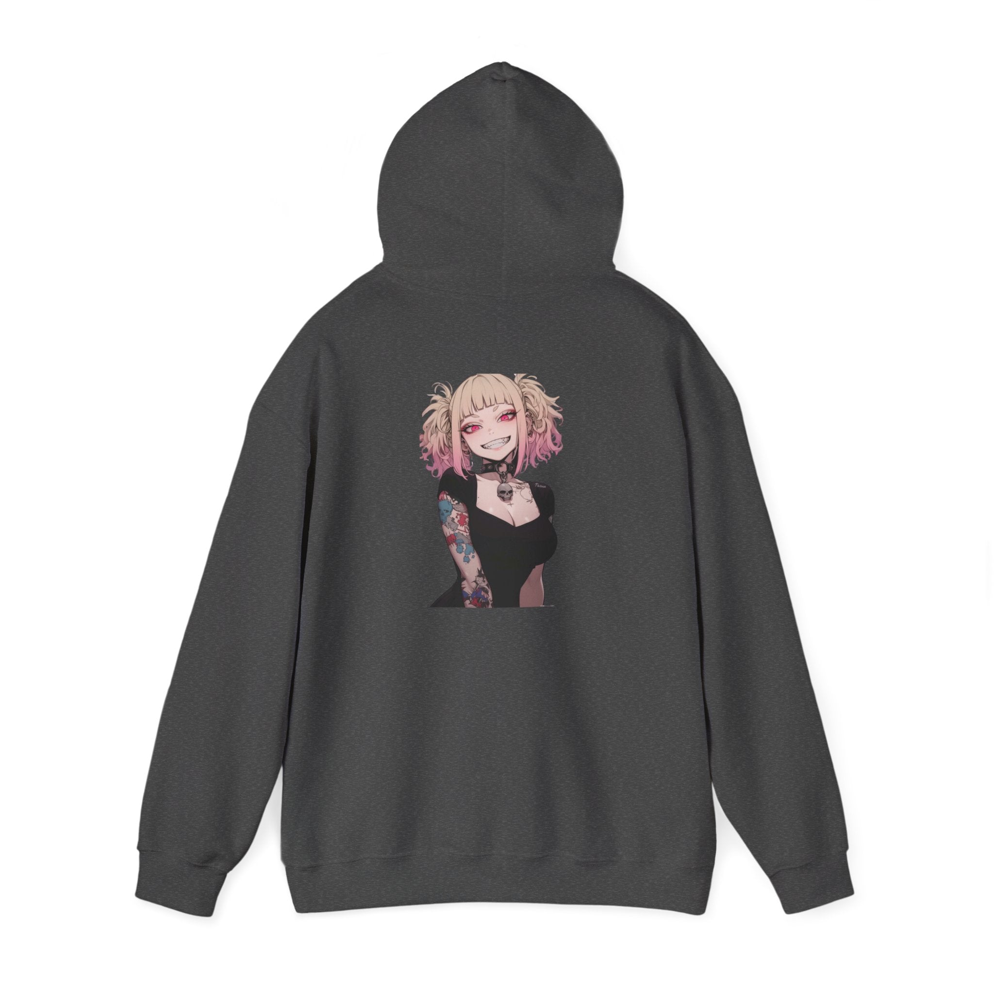 Gothic Himiko Toga Tattooed Crazy Unisex Heavy Blend™ Hooded Sweatshirt