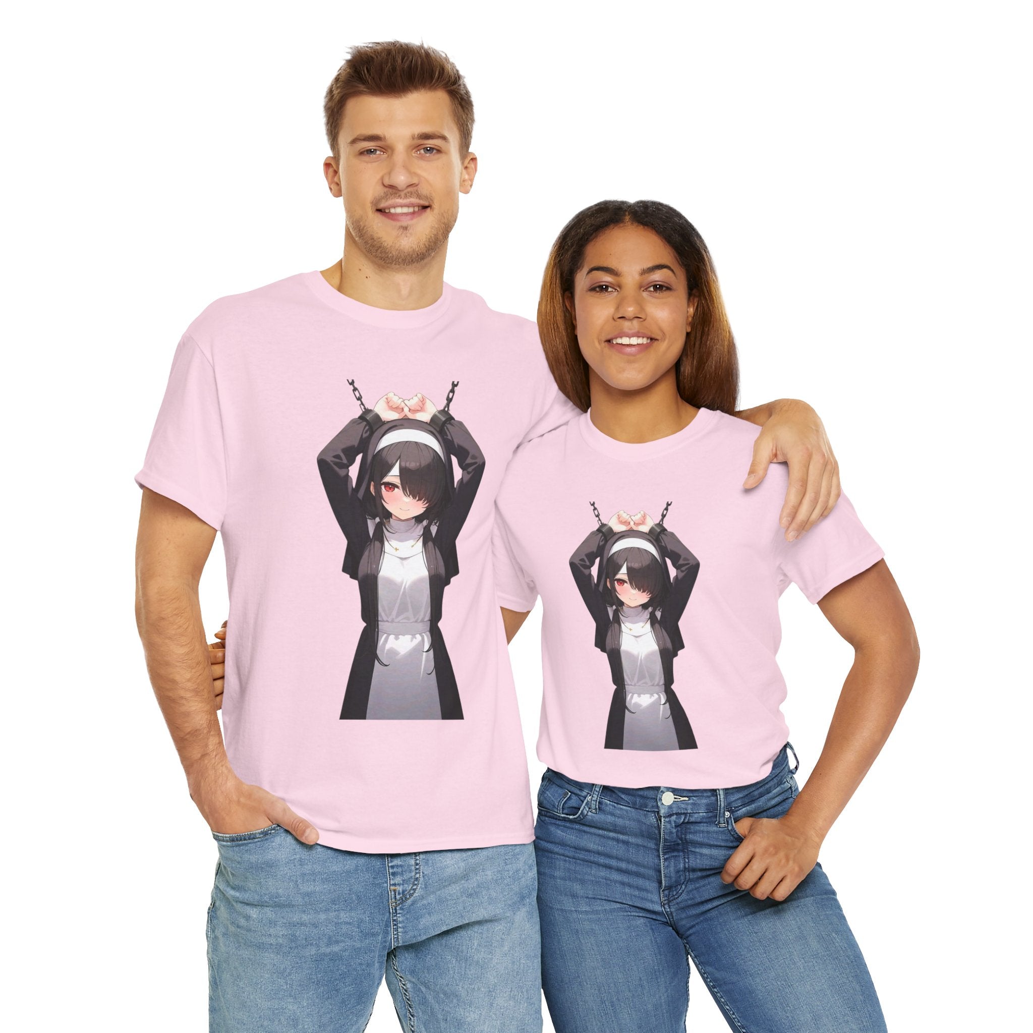Tokisaki Kurum Nun Gothic Anime Heavy Cotton Tee
