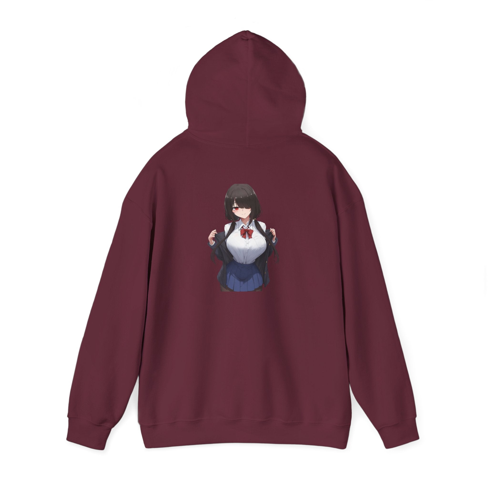 Tokisaki Kurum Schoolgirl Gothic Seductive Unisex Heavy Blend™ Hooded Sweatshirt
