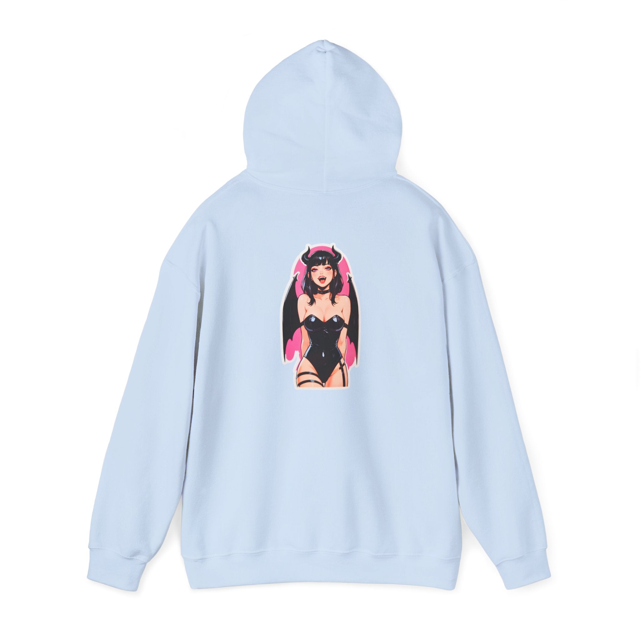 Succubus Ahegao Dark Gothic Unisex Heavy Blend™ Hooded Sweatshirt