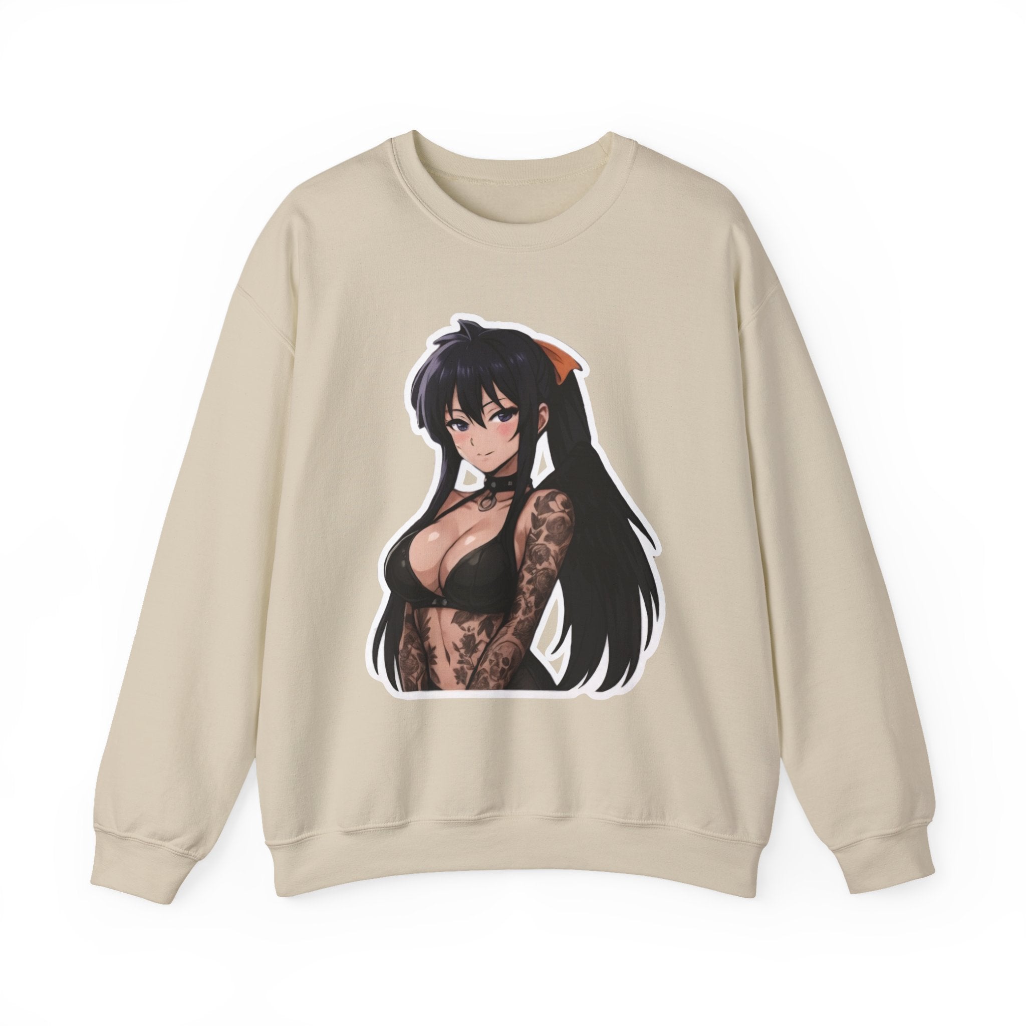 Akeno Himejima Unisex Heavy Blend™ Crewneck Sweatshirt