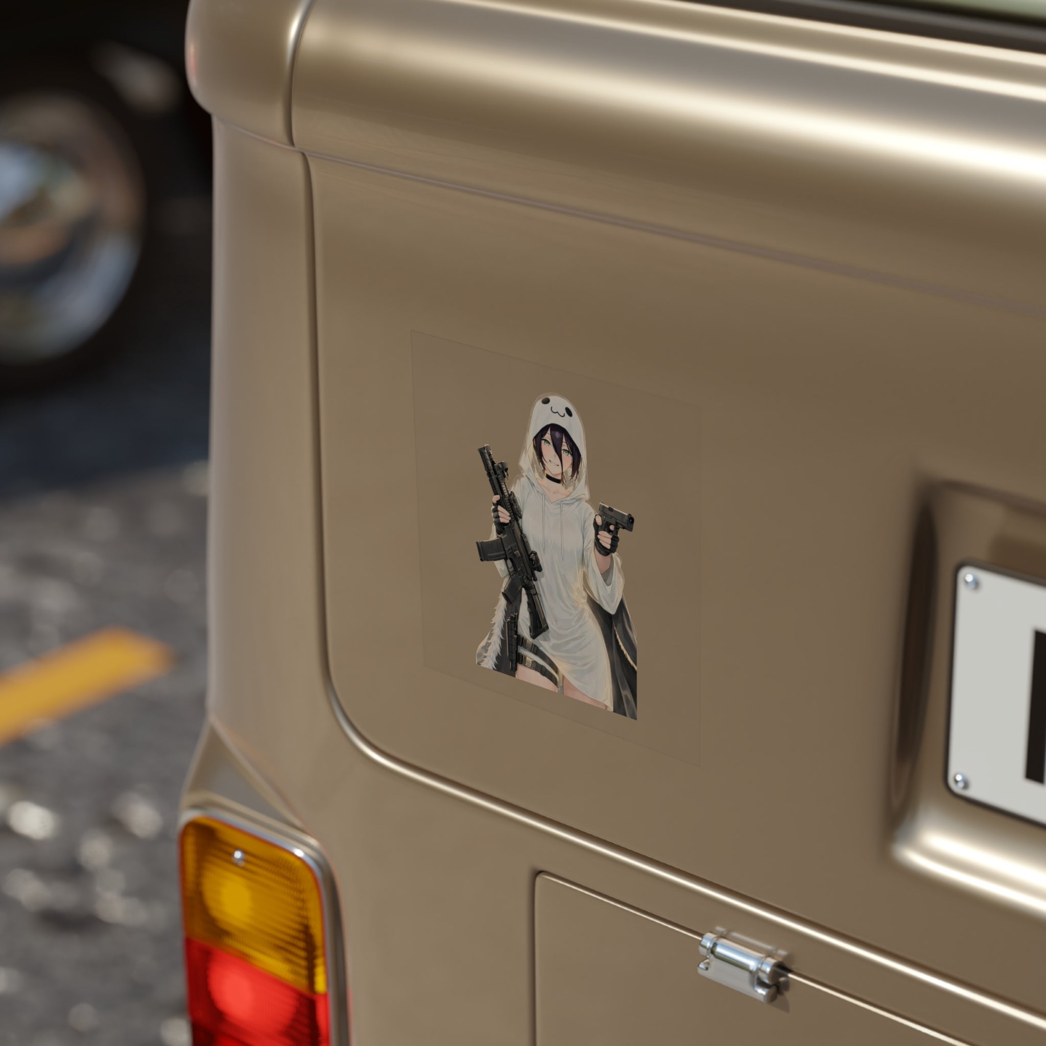 Reze Cute Tactical Sticker