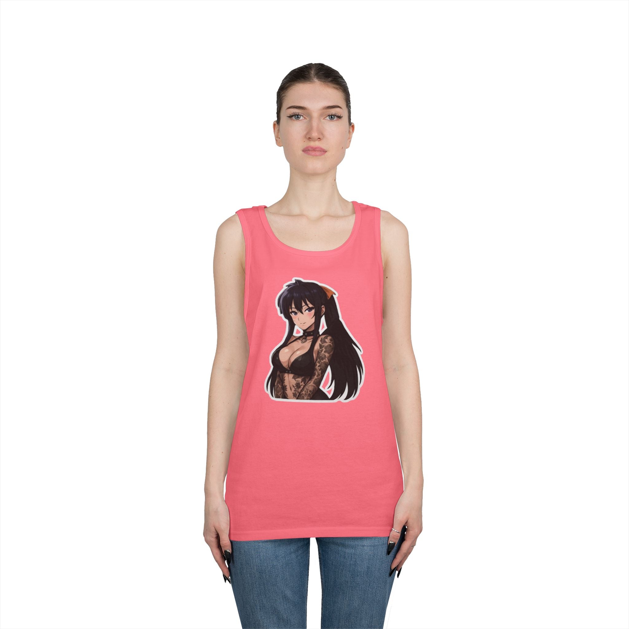 Akeno Himejima Heavy Cotton Tank Top