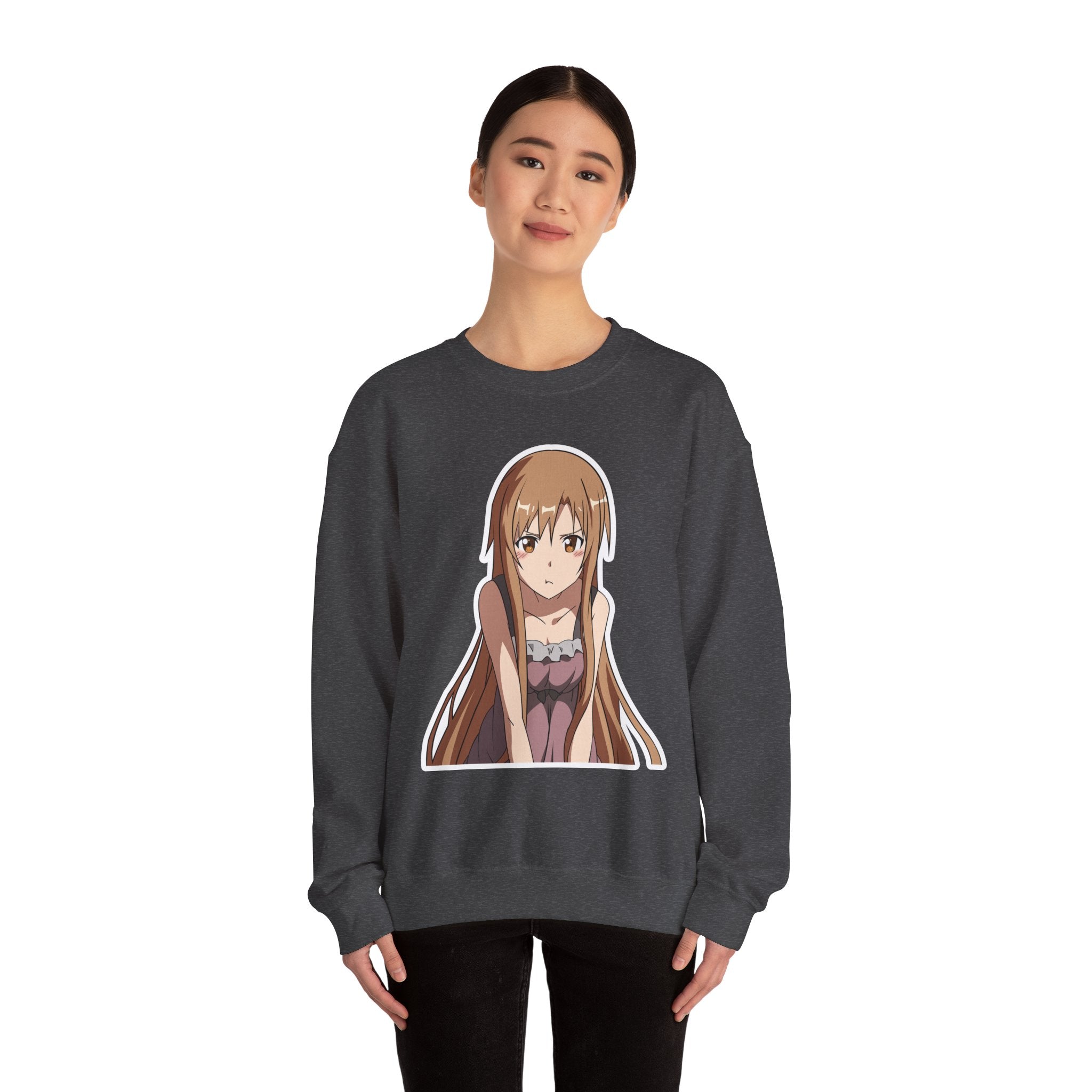 Asuna Yuuki Waifu Unisex Heavy Blend™ Crewneck Sweatshirt