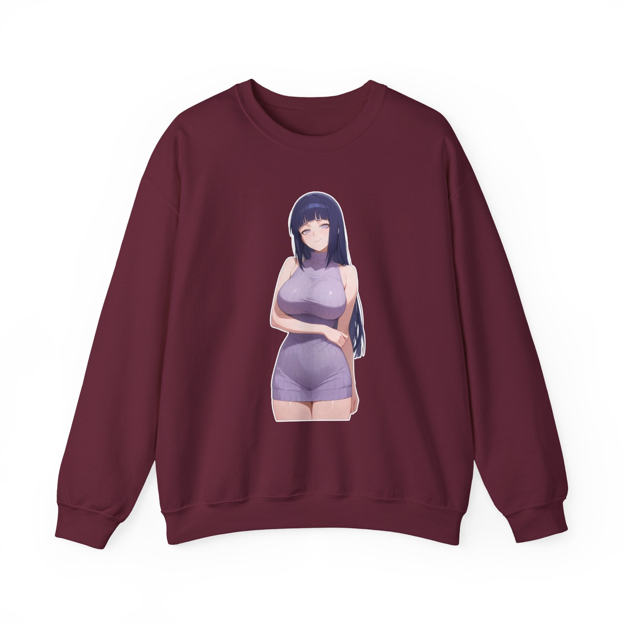 Hinata Waifu Unisex Heavy Blend™ Crewneck Sweatshirt