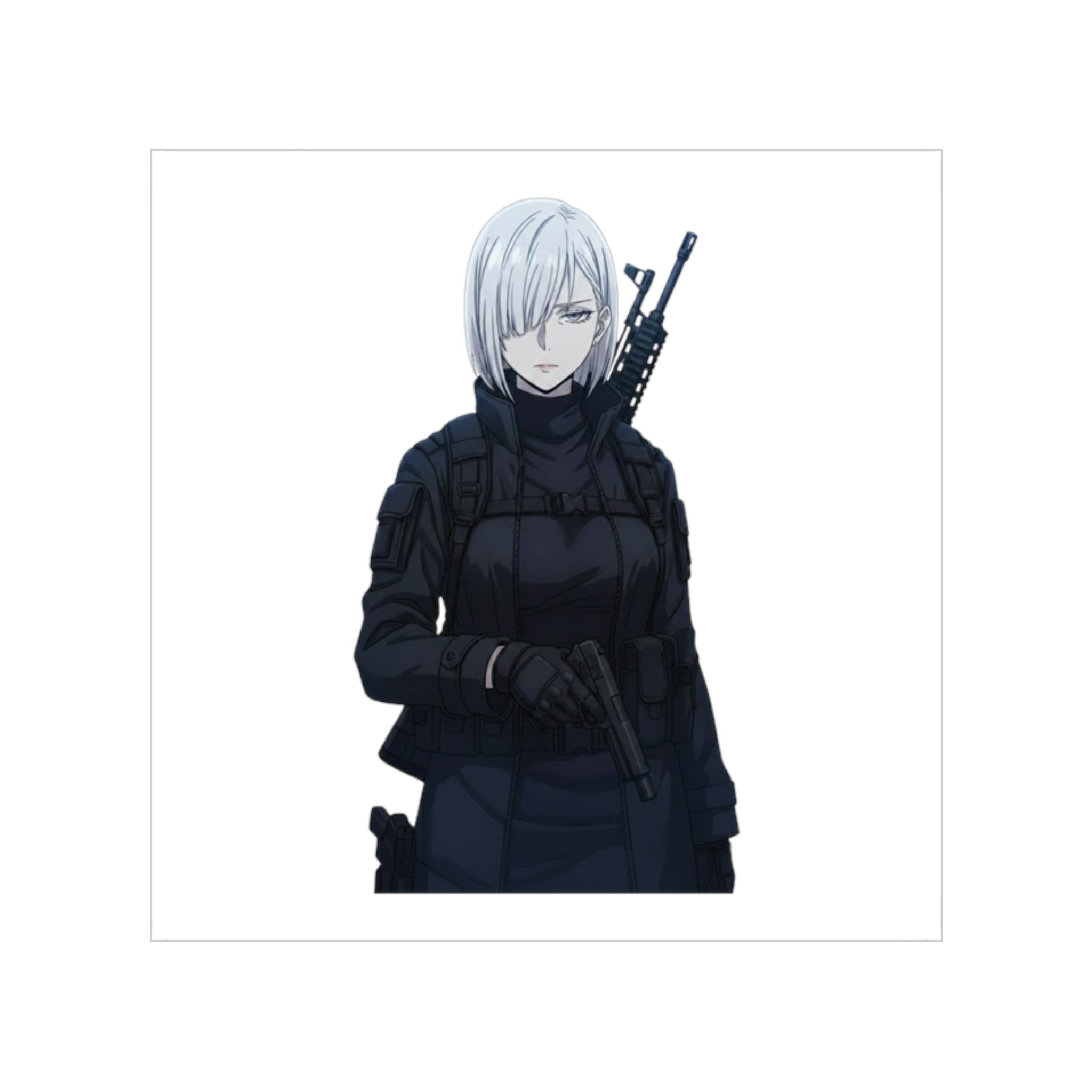 Fiona Frost CIA Tactical Waifu Sticker