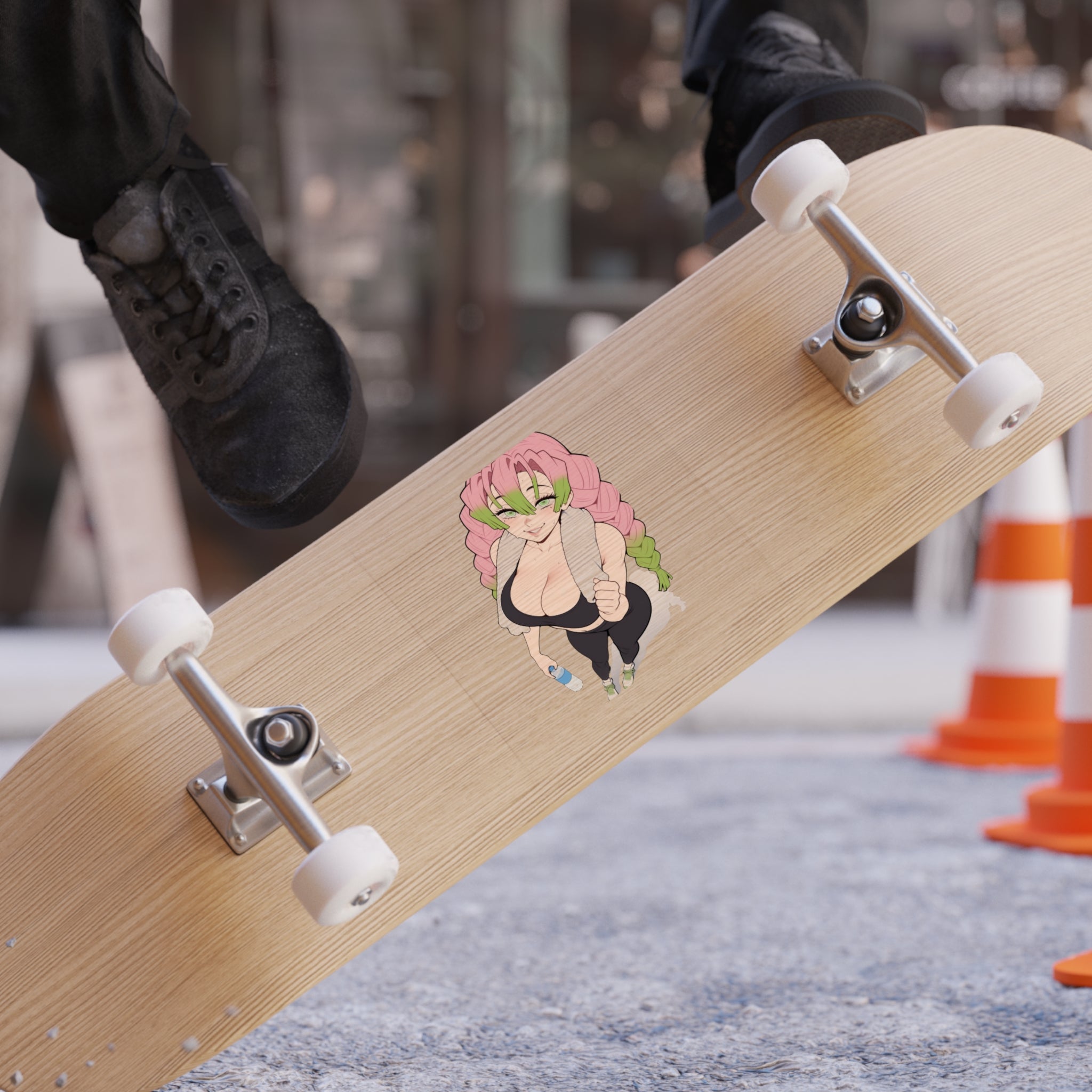 Kanroji Mitsuri Gym Clothes Sexy Waifu Sticker