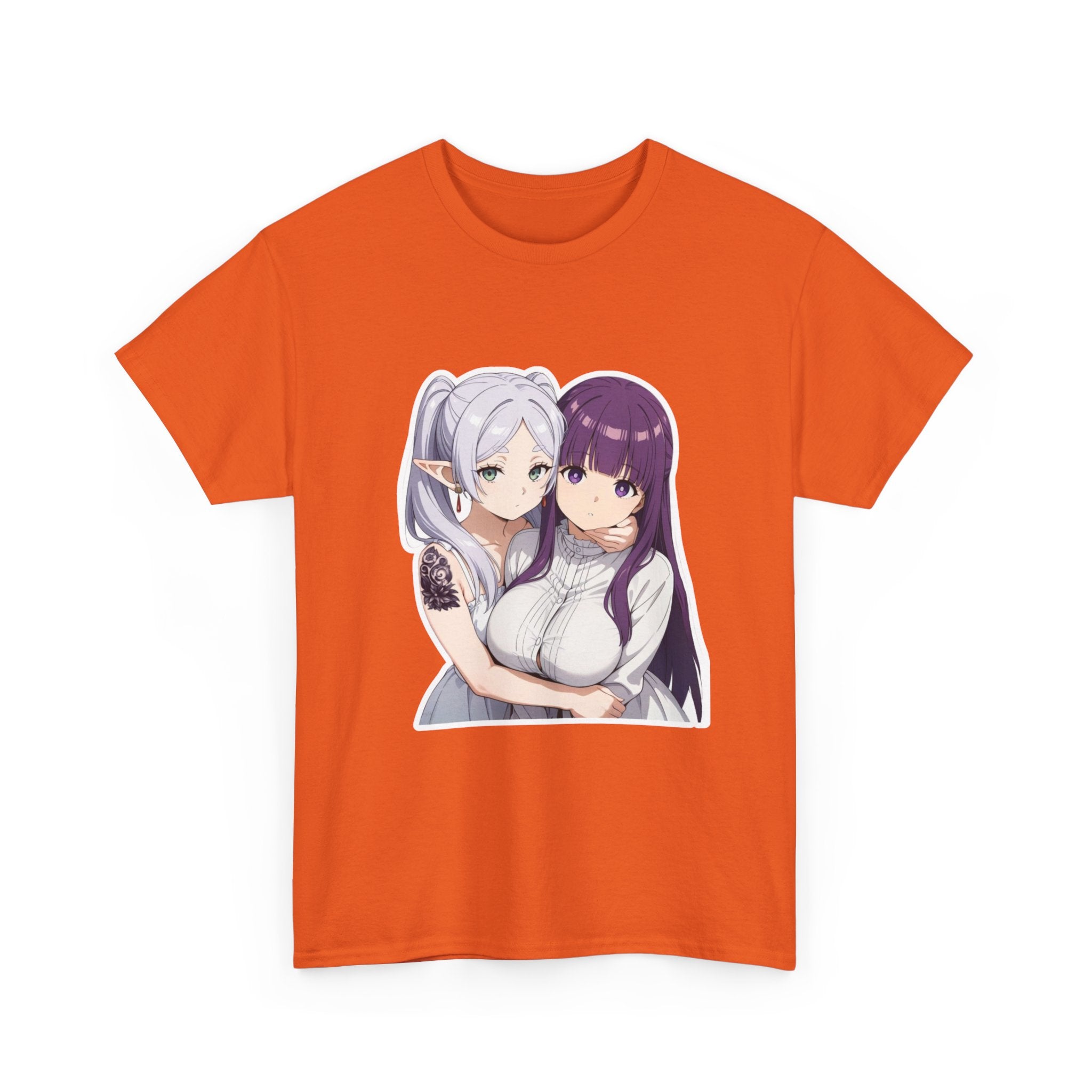 Fern x Frieren Waifu Heavy Cotton Tee