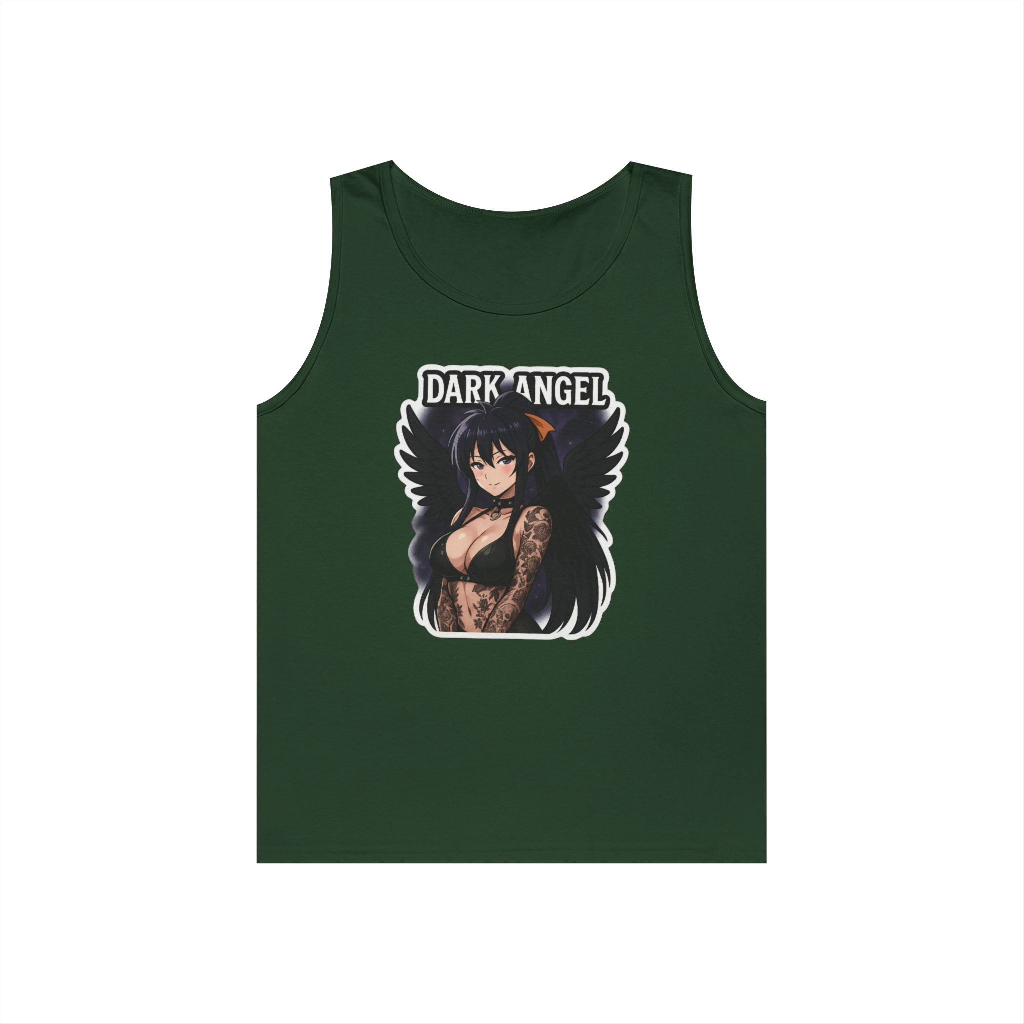 Akeno Himejima Dark Angel Heavy Cotton Tank Top
