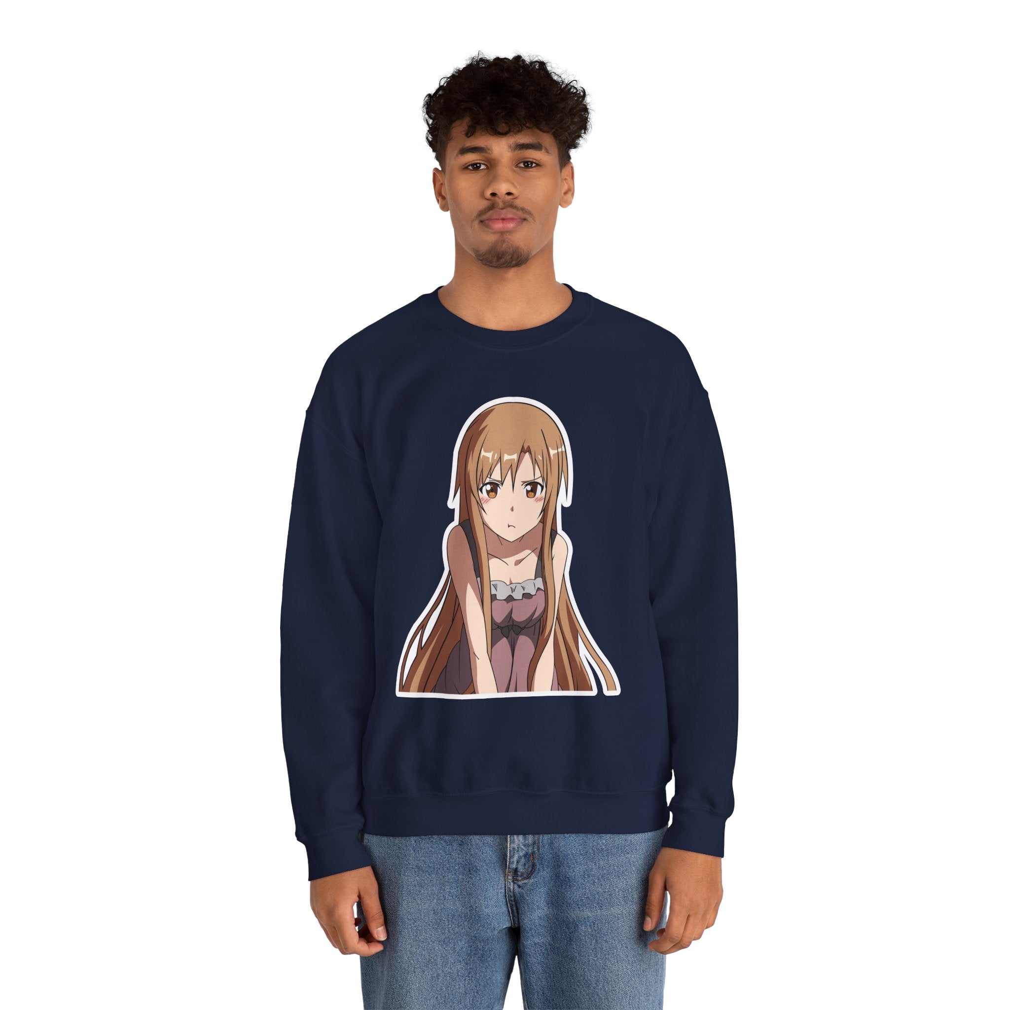 Asuna Yuuki Waifu Unisex Heavy Blend™ Crewneck Sweatshirt