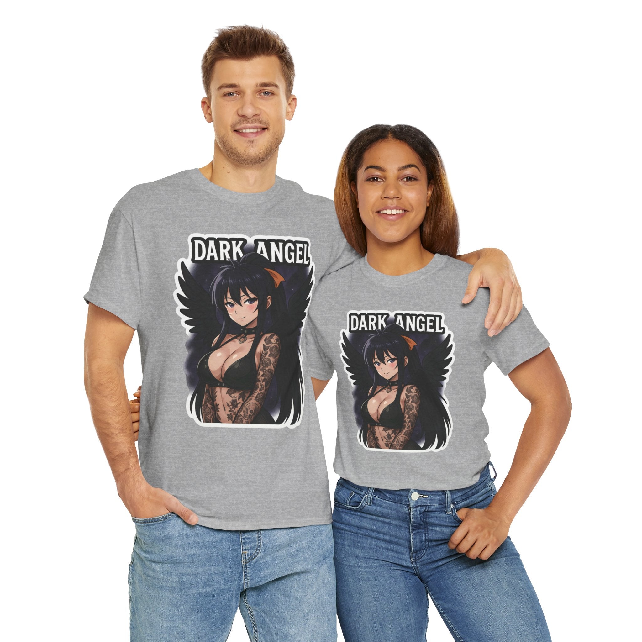Akeno Himejima Dark Angel Unisex Heavy Cotton Tee