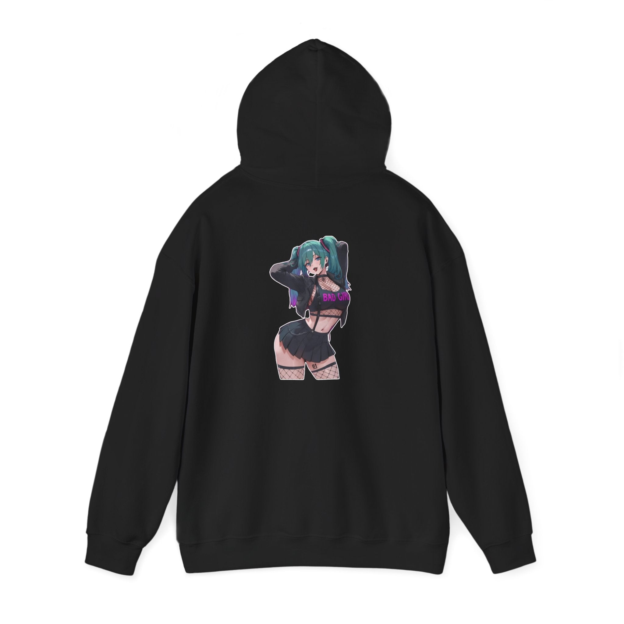 Hatsune Miku Baddie Unisex Heavy Blend™ Hooded Sweatshirt