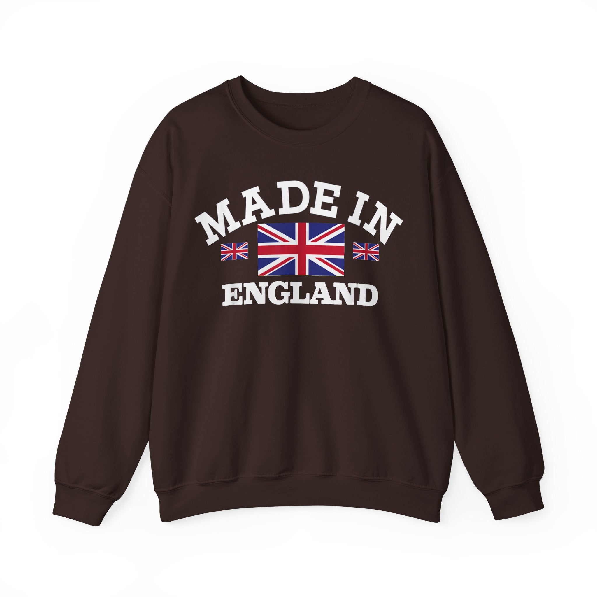 Made in England British Flag Union Jack Unisex Heavy Blend™ Crewneck Sweatshirt