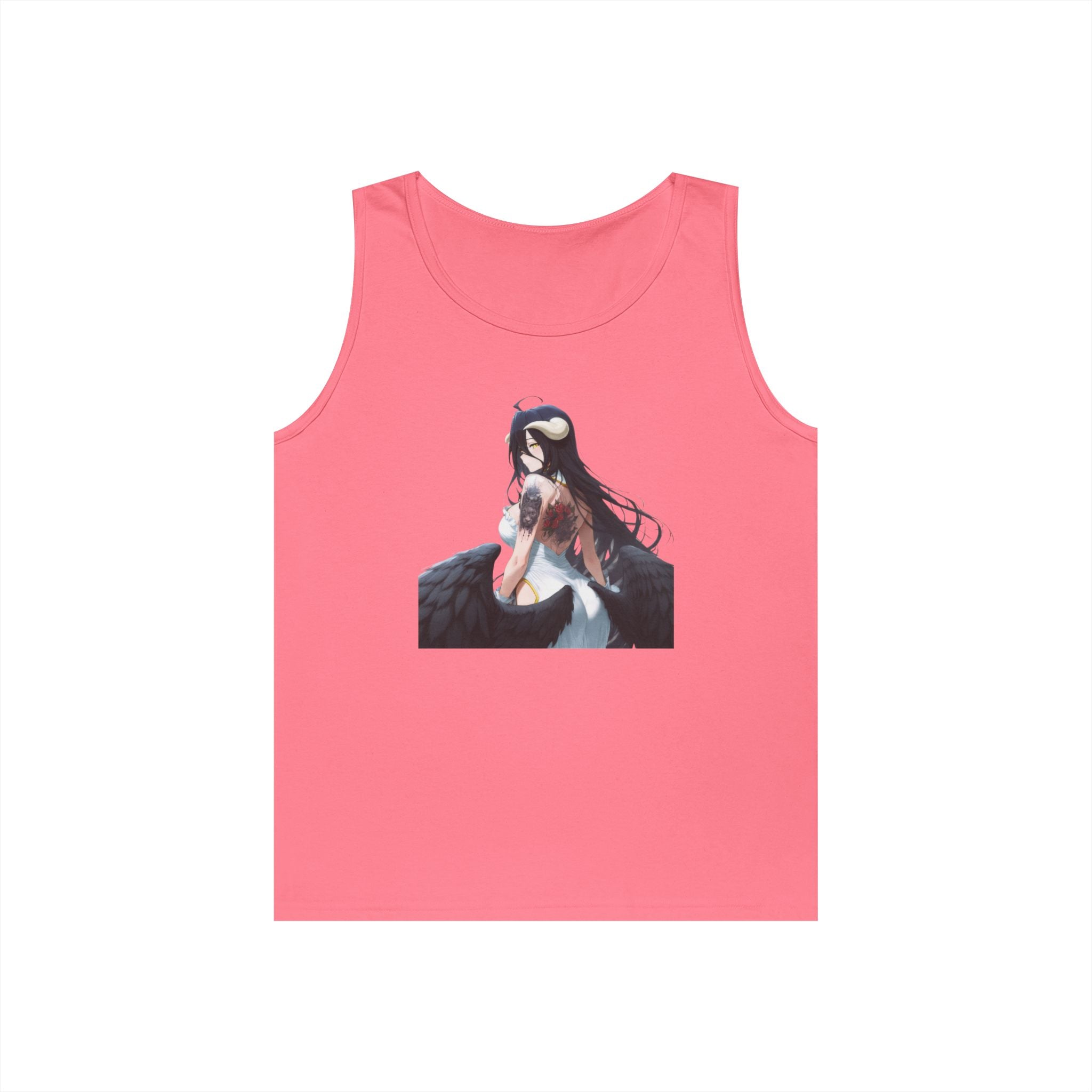 Gothic Albedo Overlord Waifu Heavy Cotton Tank Top