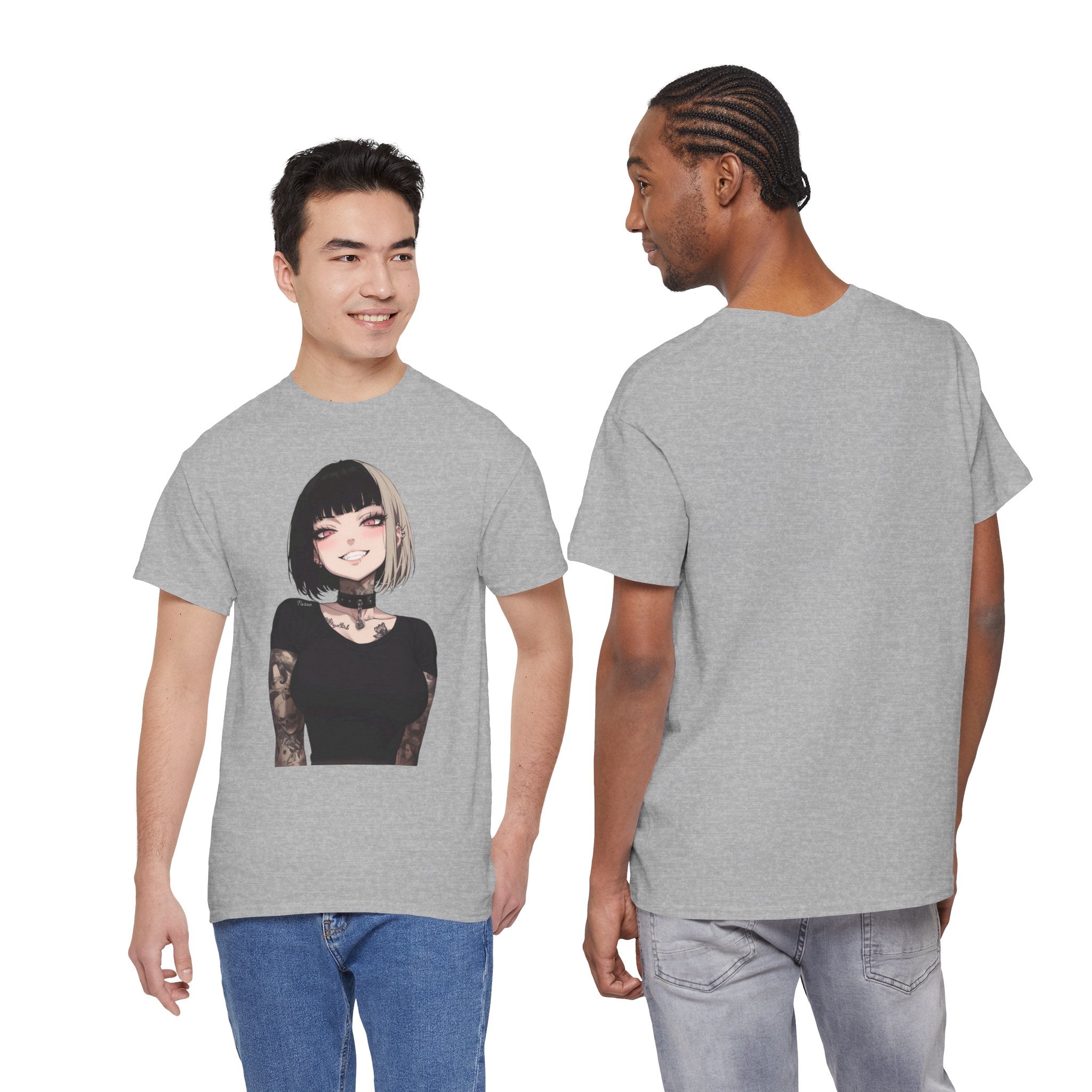Himiko Toga Gothic Tattooed Style Heavy Cotton Tee