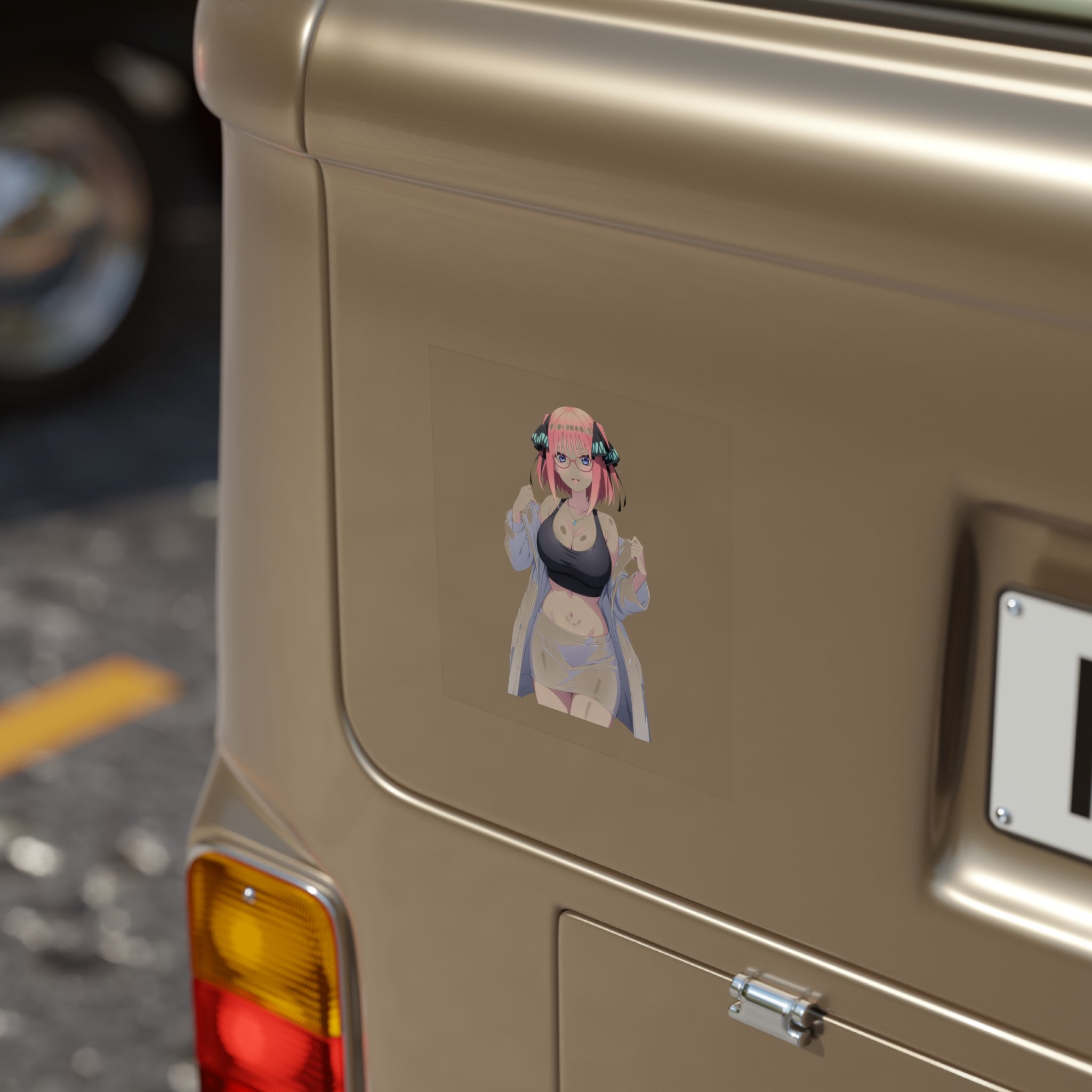 Nino Nakano Gym Waifu Sticker