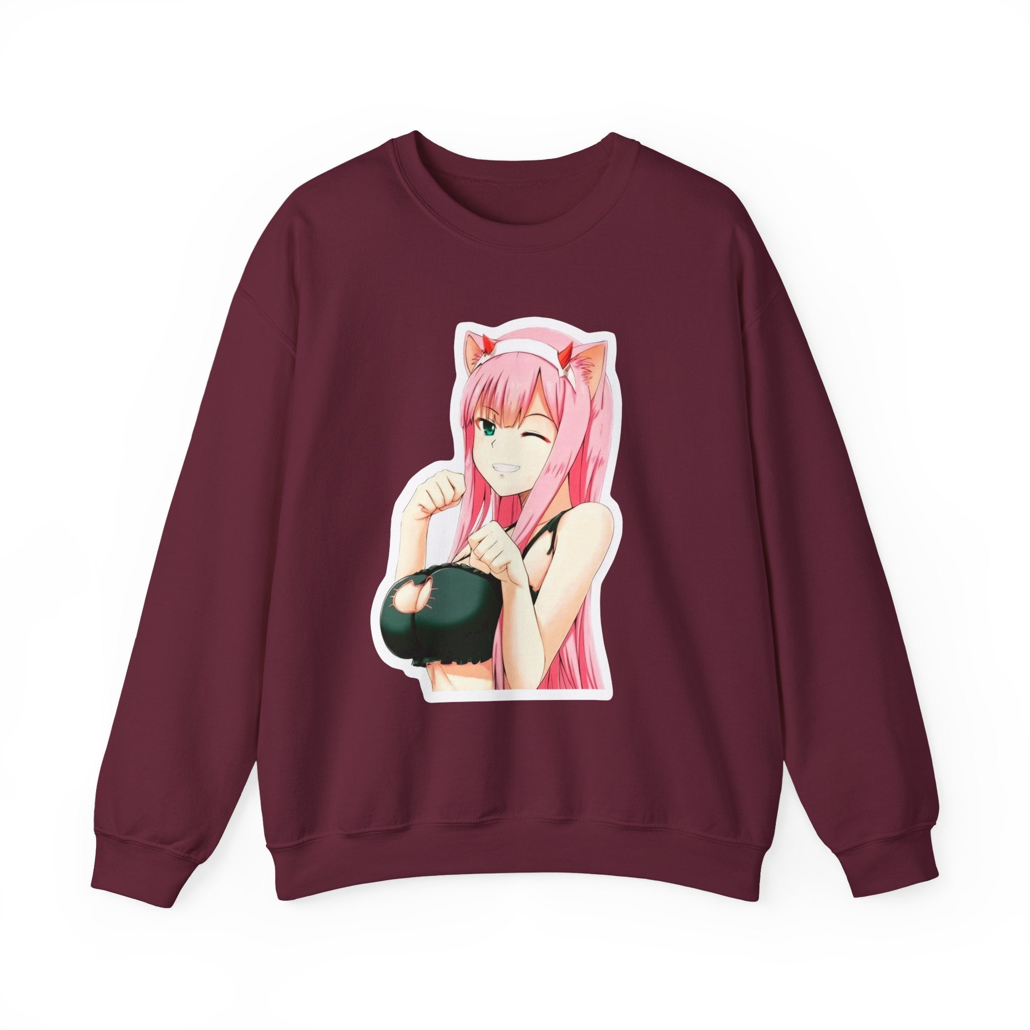 Zero Two Sexy Style Unisex Heavy Blend™ Crewneck Sweatshirt