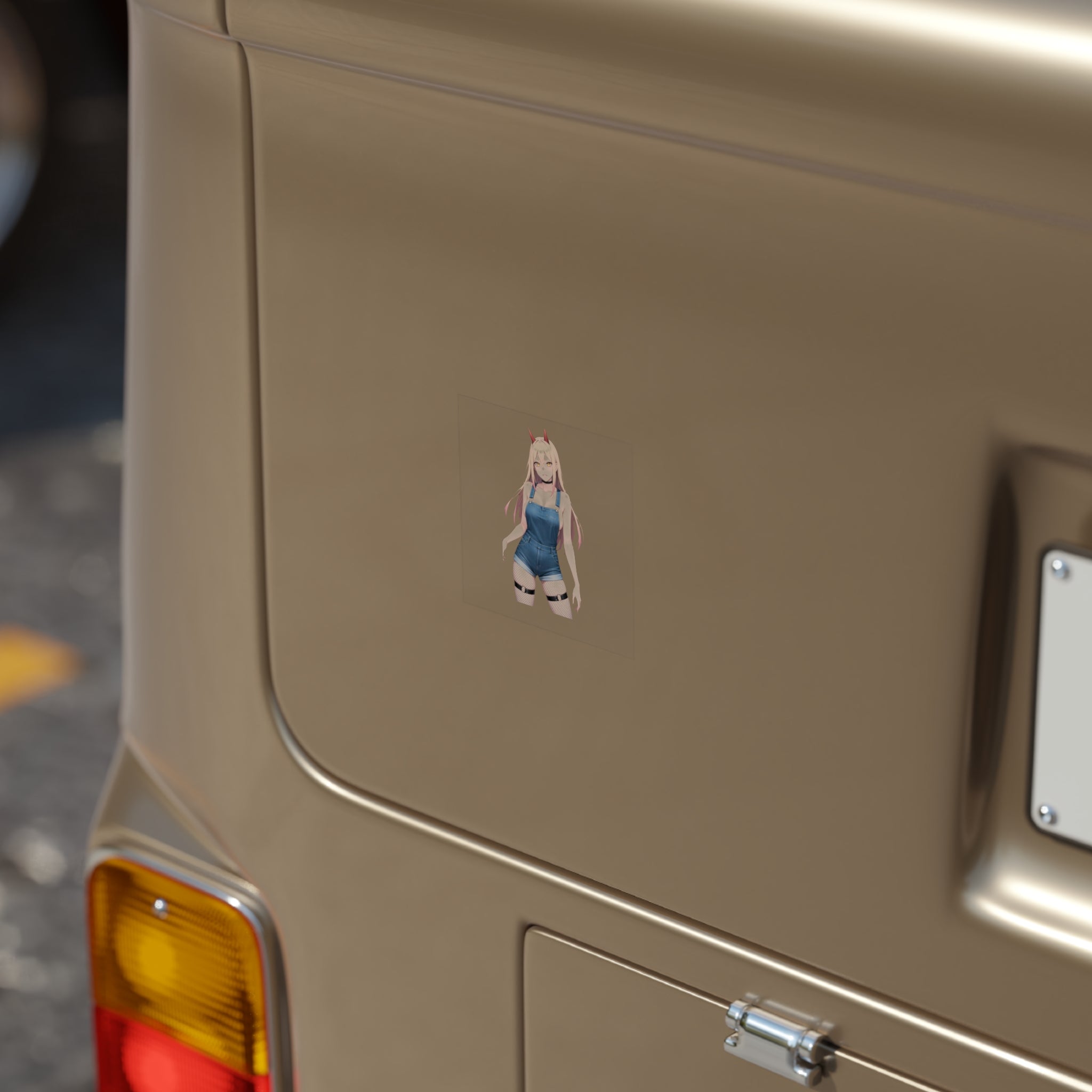 Power Farm Cute Waifu Sticker