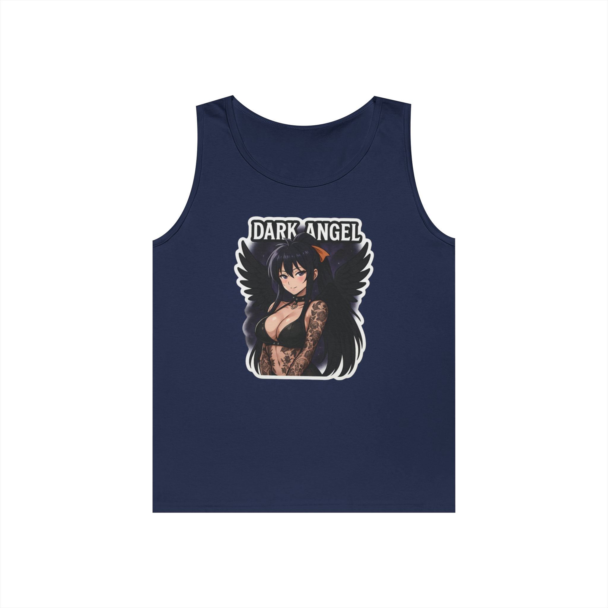 Akeno Himejima Dark Angel Heavy Cotton Tank Top