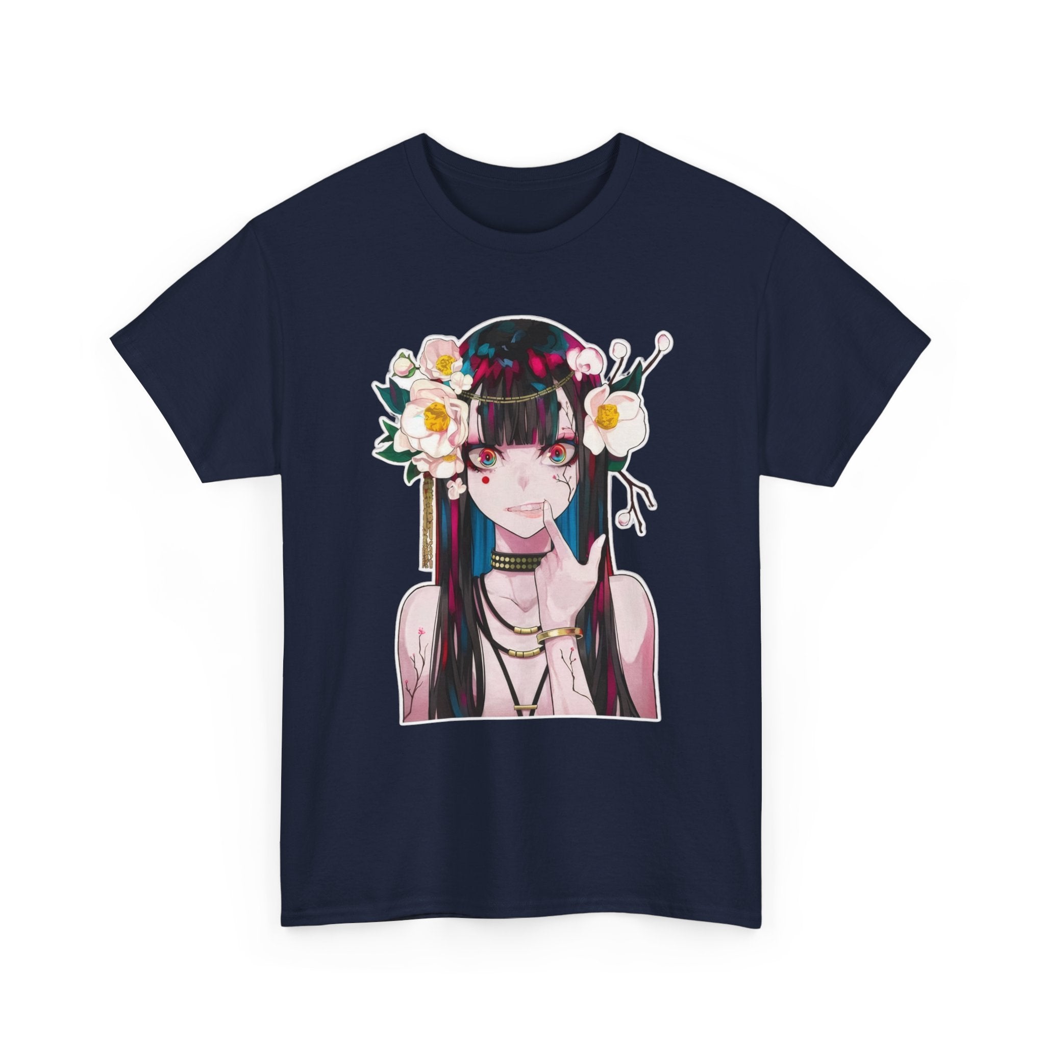 Vampire Girl Dark Fantasy Unisex Heavy Cotton Tee