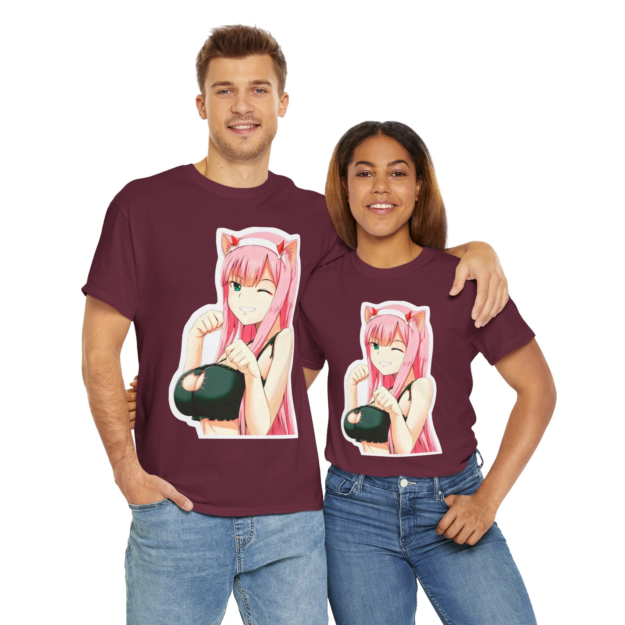 Zero Two Sexy Style Unisex Heavy Cotton Tee