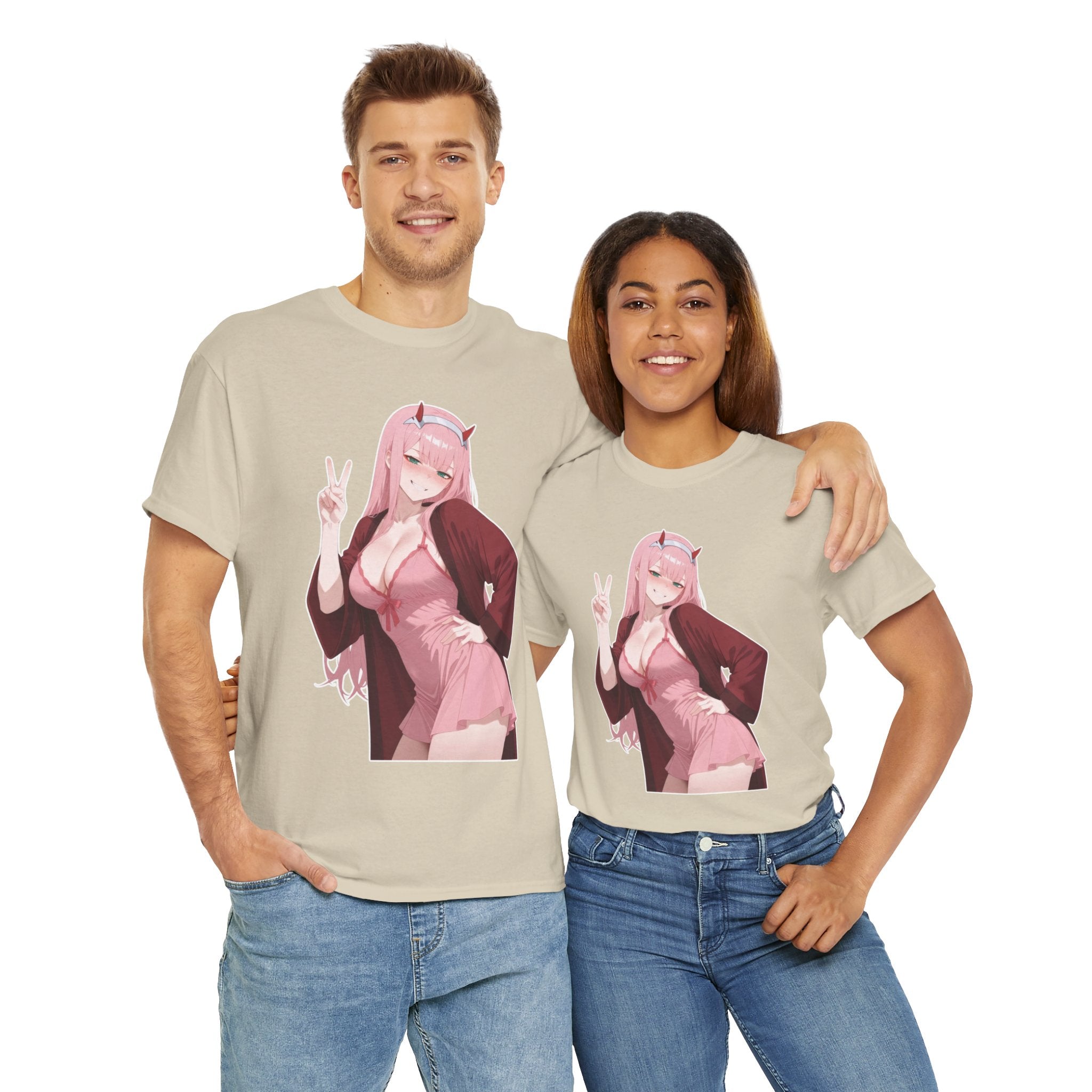 Zero Two Unisex Heavy Cotton Tee