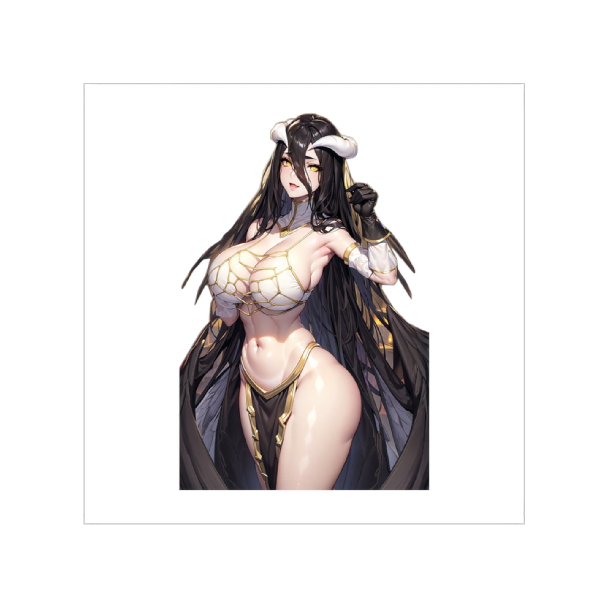 Albedo Waifu Sticker