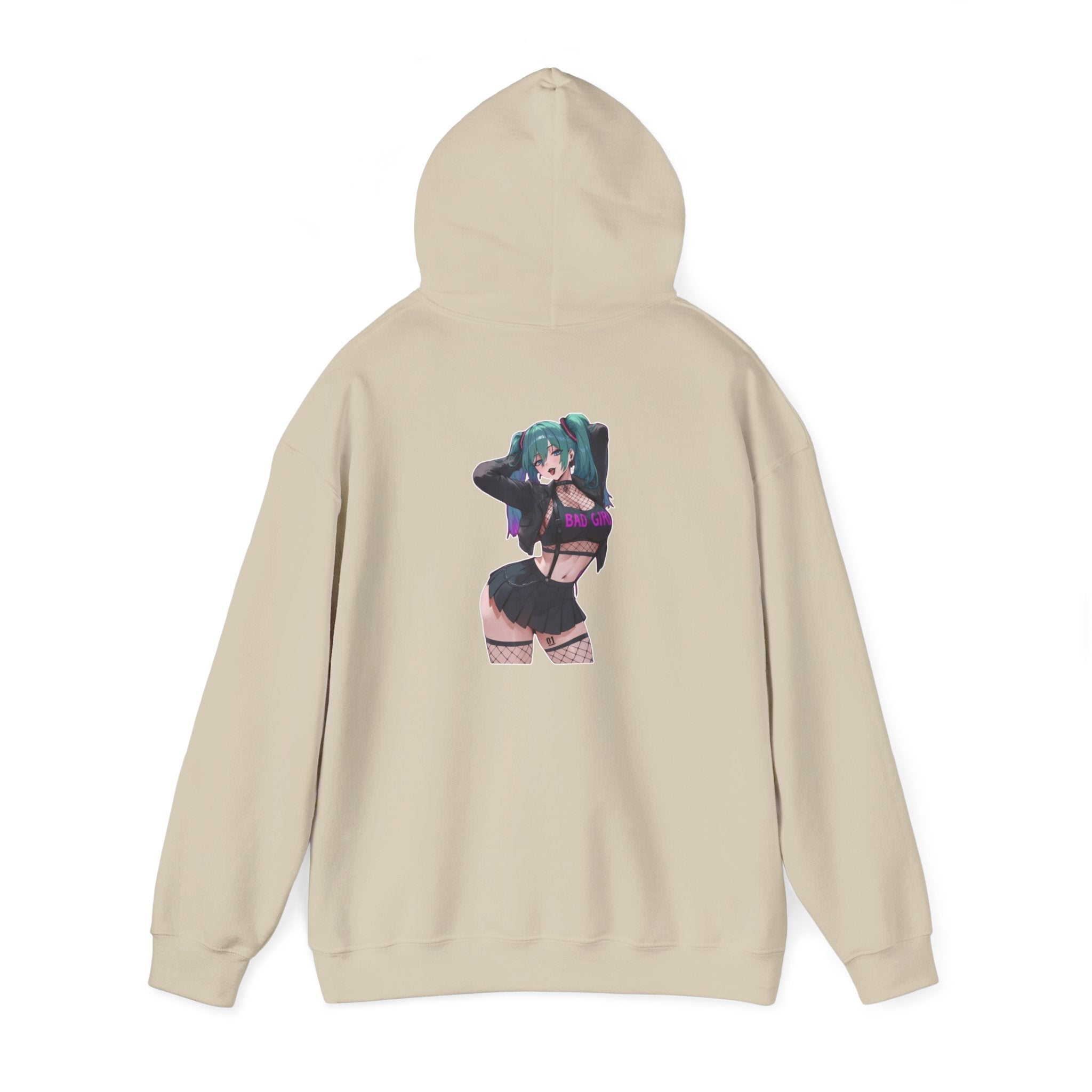 Hatsune Miku Baddie Unisex Heavy Blend™ Hooded Sweatshirt
