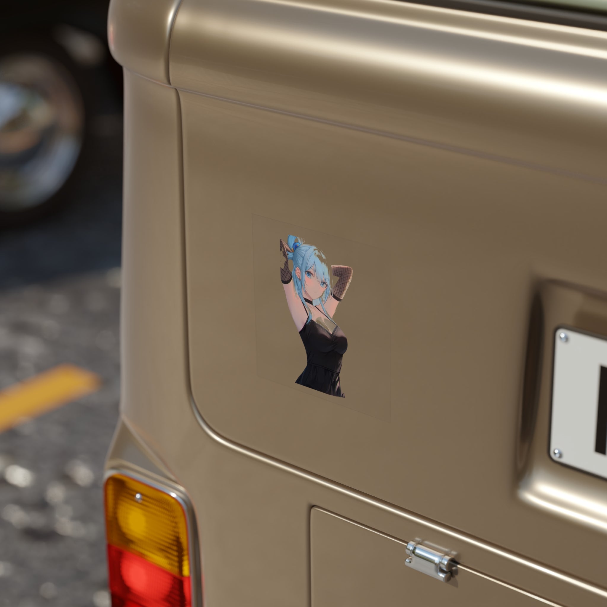 Seductive Aqua Sticker