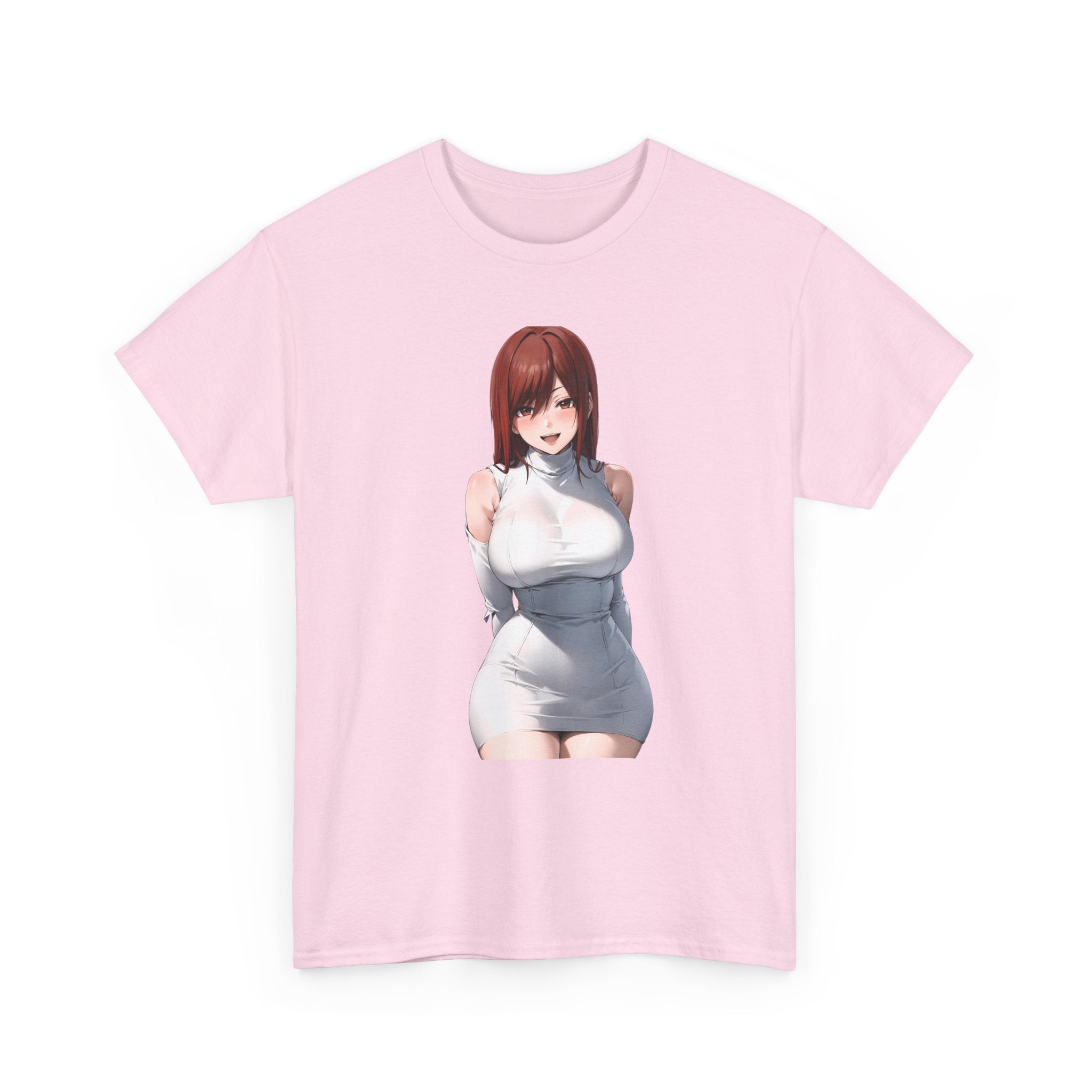 Ezra Scarlet Charming White Dress Anime Unisex Heavy Cotton Tee