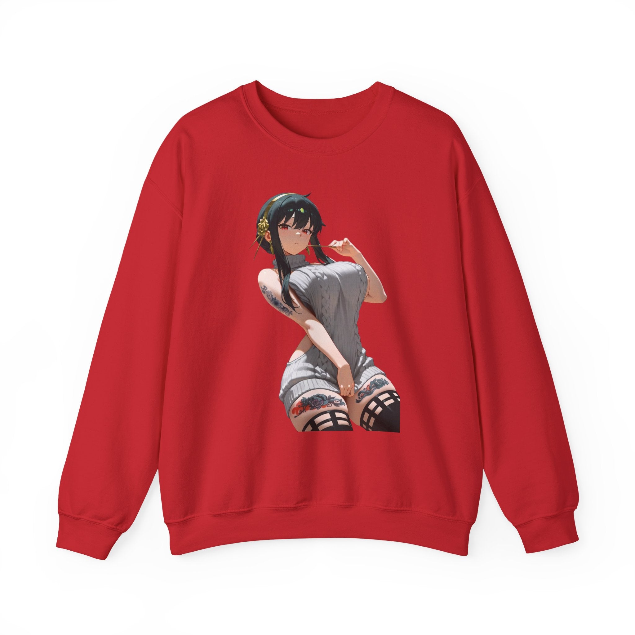 Yor Forger Sexy Tattooed Unisex Heavy Blend™ Crewneck Sweatshirt