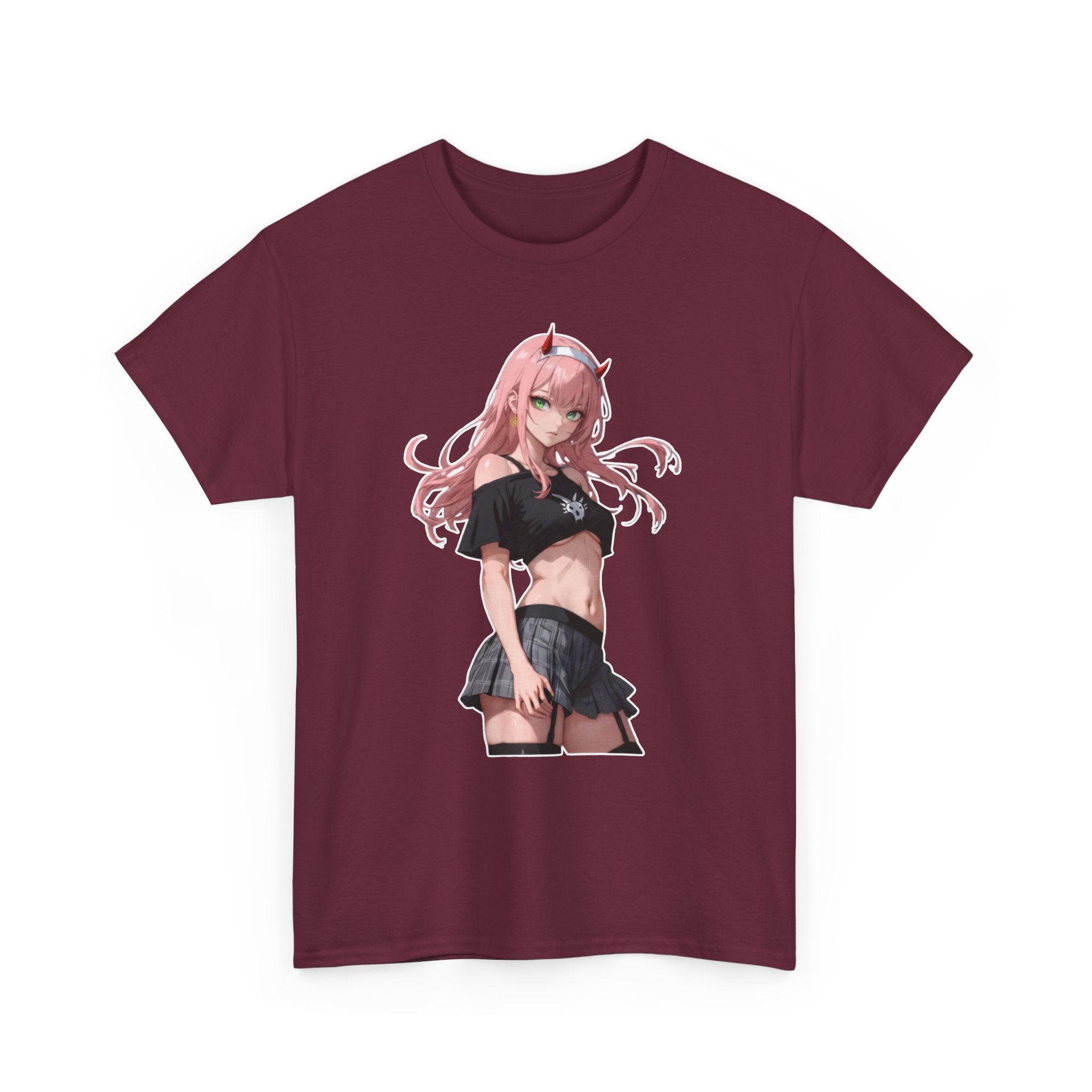 Zero Two Streetwear Style Unisex Heavy Cotton Tee
