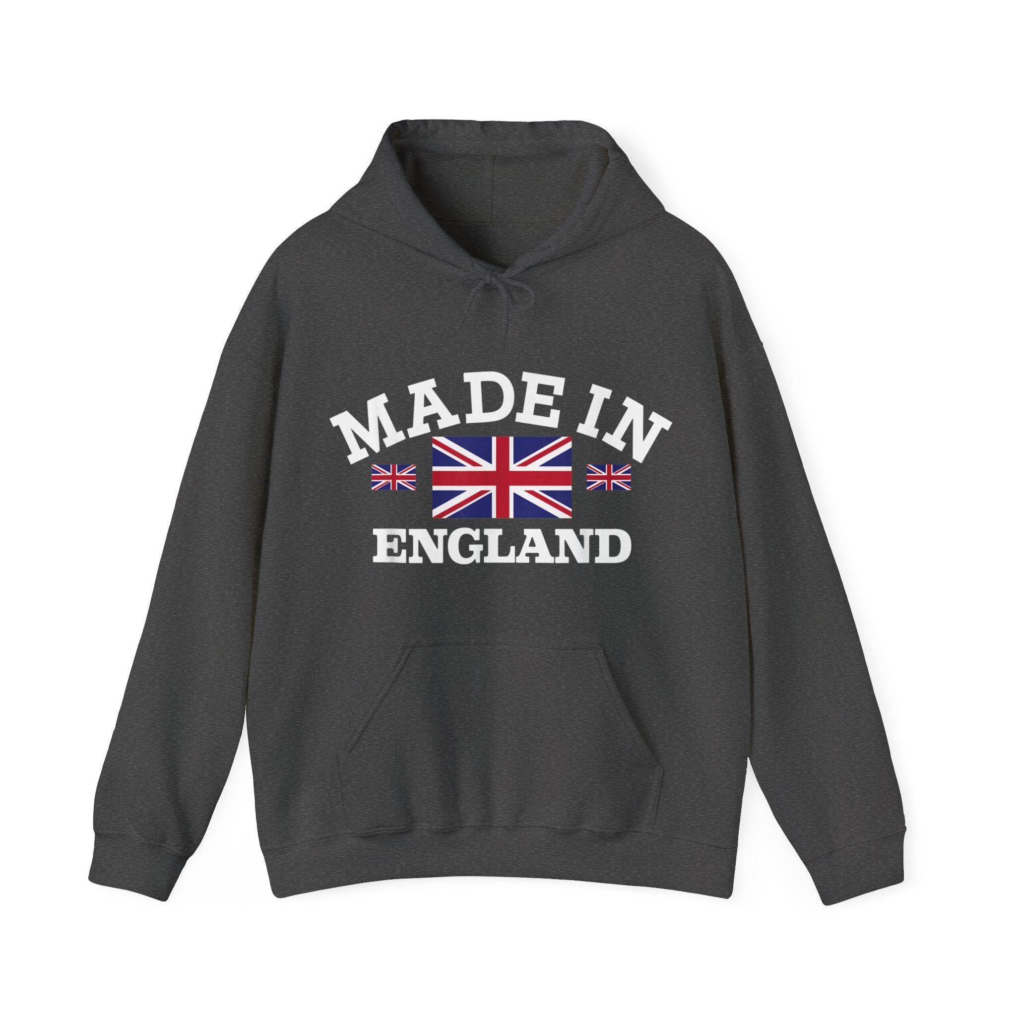 Made in England British Flag Union Jack Unisex Heavy Blend™ Hooded Sweatshirt
