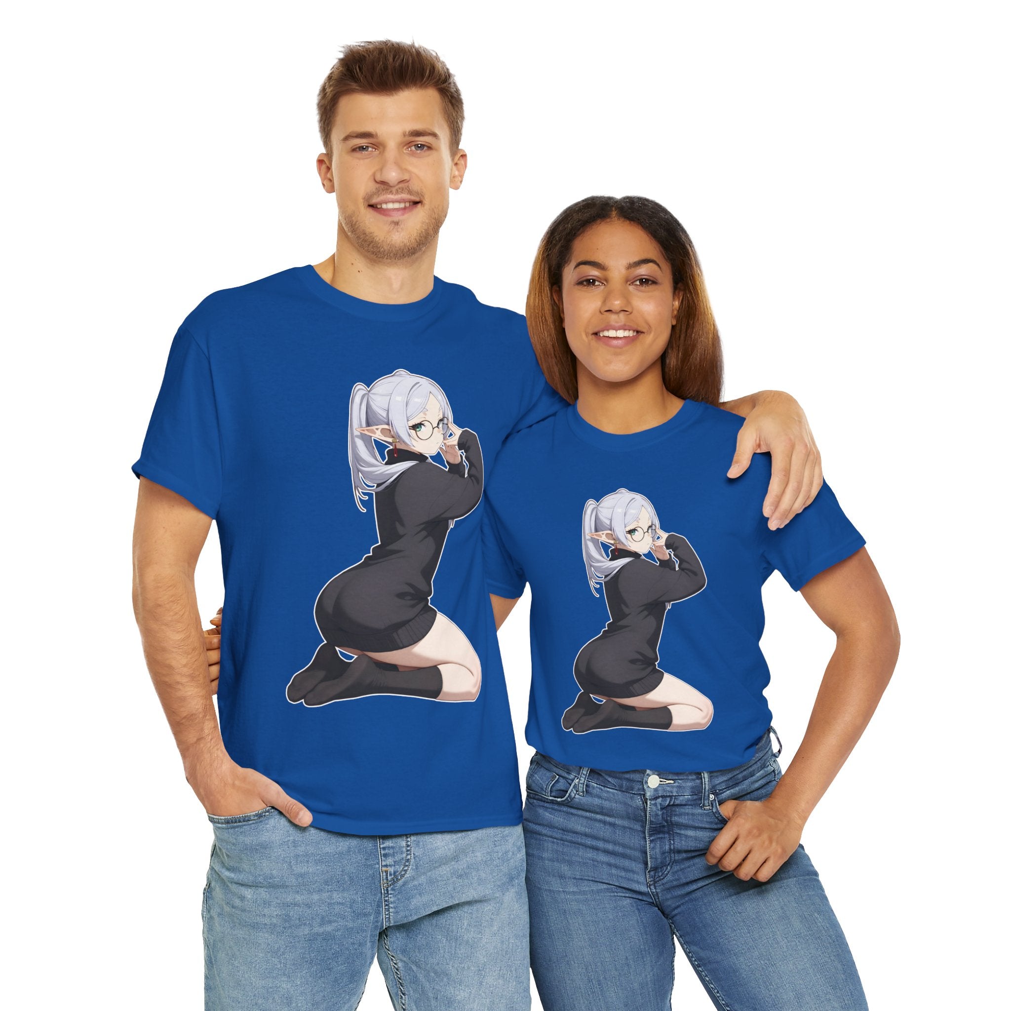 Cute Frieren Unisex Heavy Cotton Tee