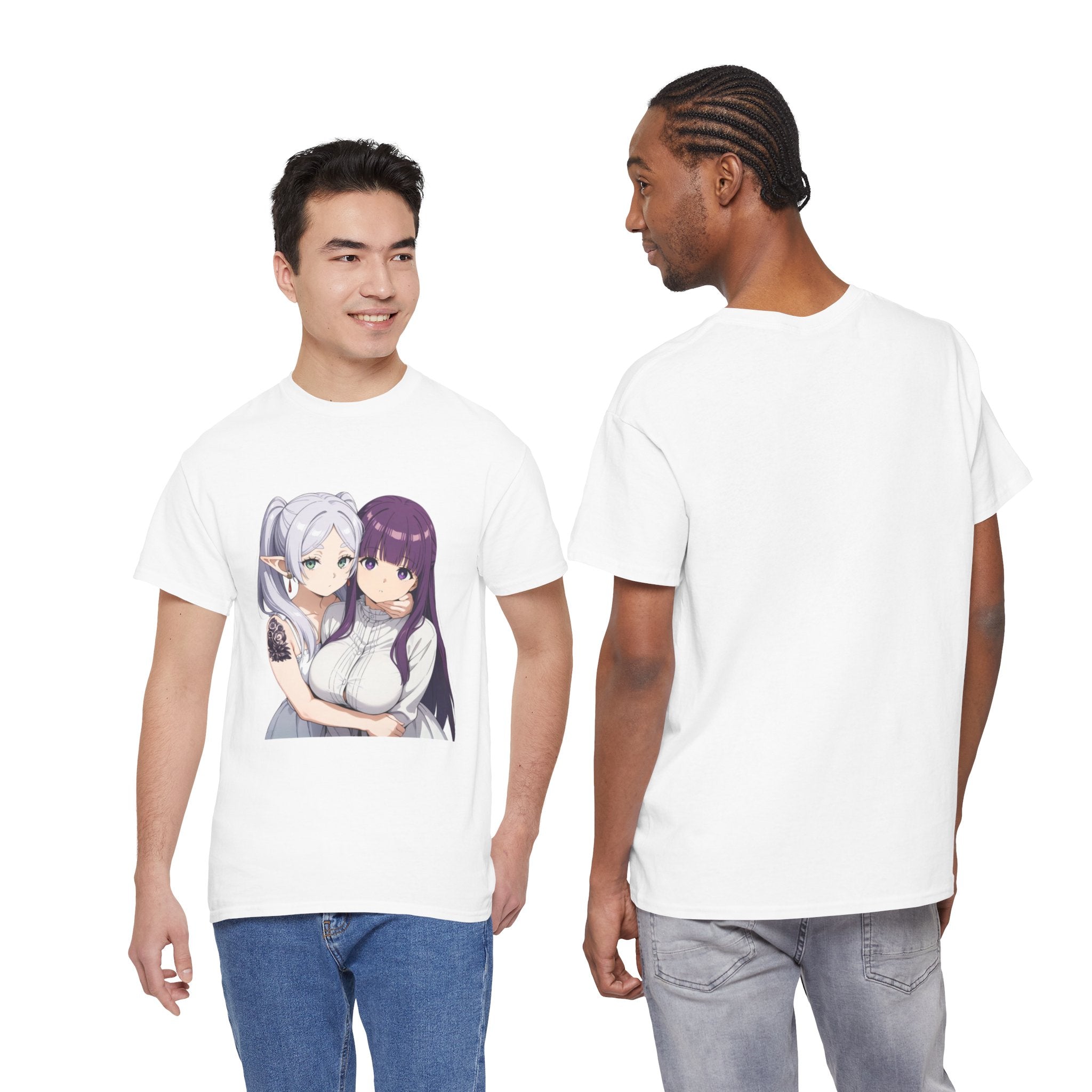 Fern x Frieren Waifu Heavy Cotton Tee
