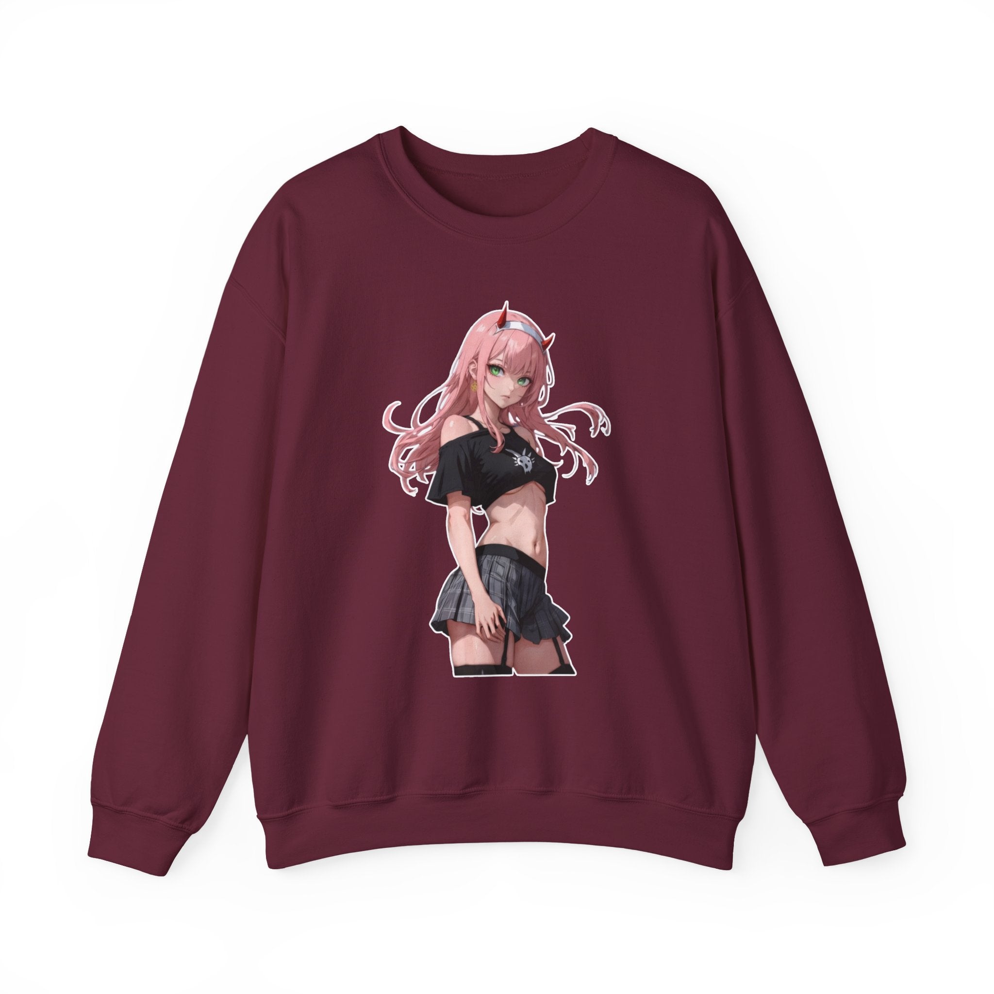 Zero Two Streetwear Style Unisex Heavy Blend™ Crewneck Sweatshirt