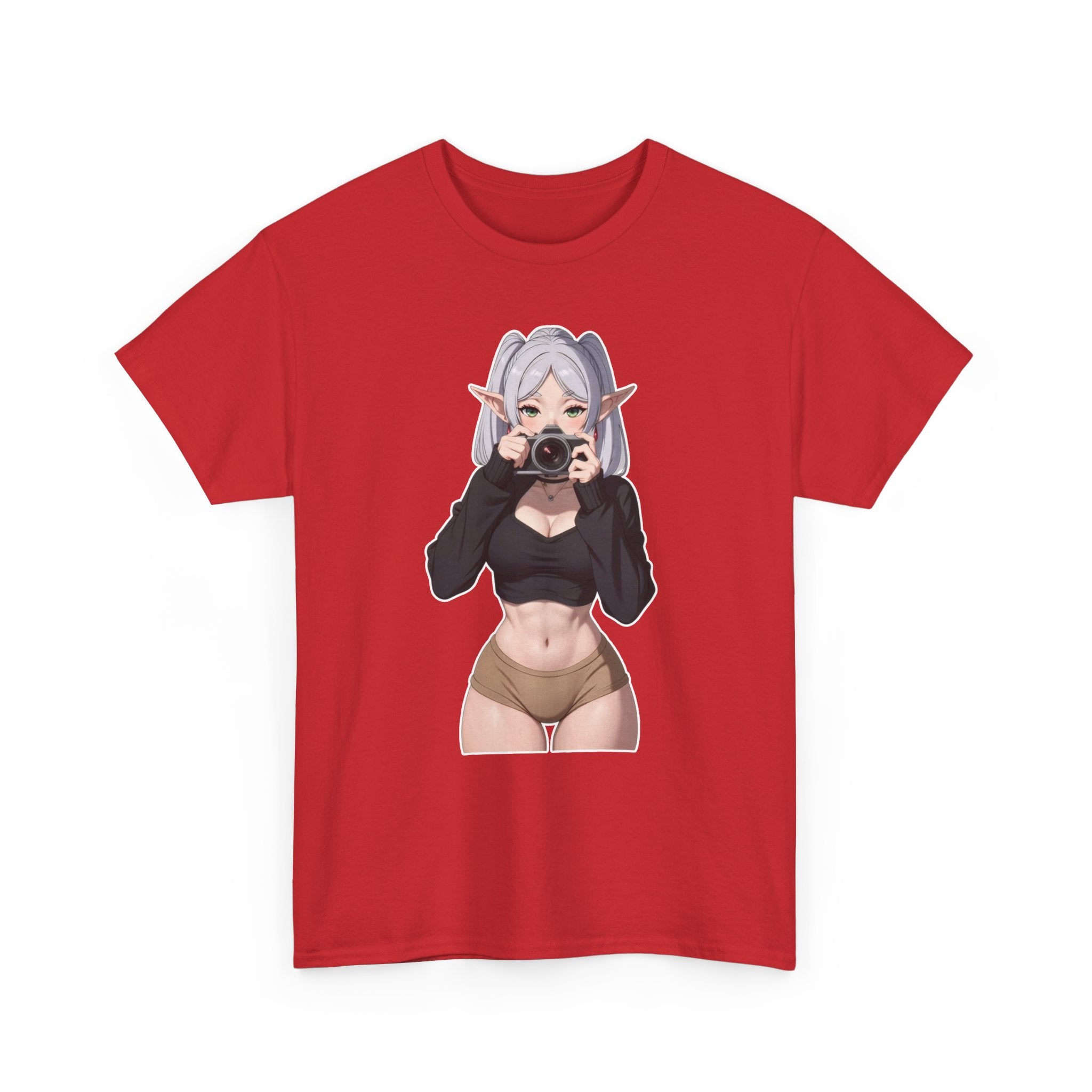 Frieren Cute Unisex Heavy Cotton Tee