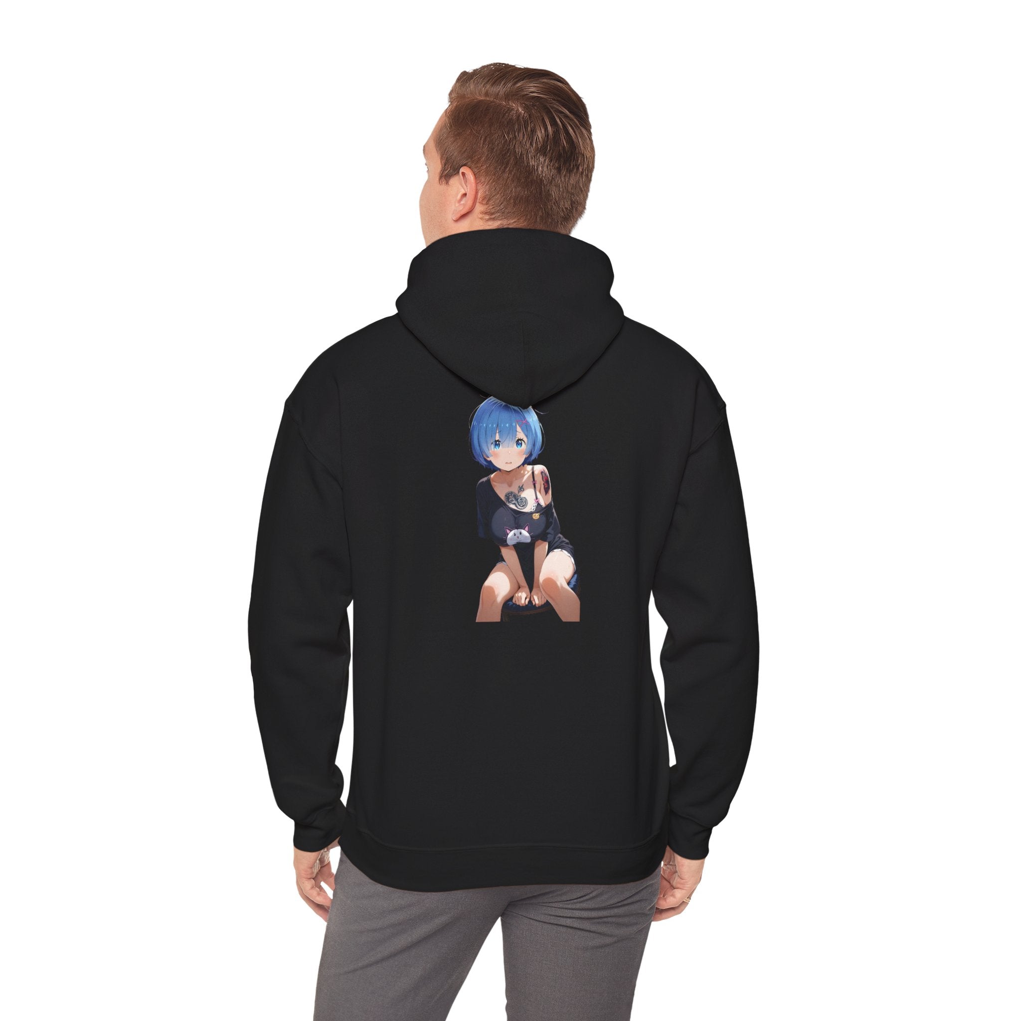 Sexy Rem Tattooed Unisex Heavy Blend™ Hooded Sweatshirt