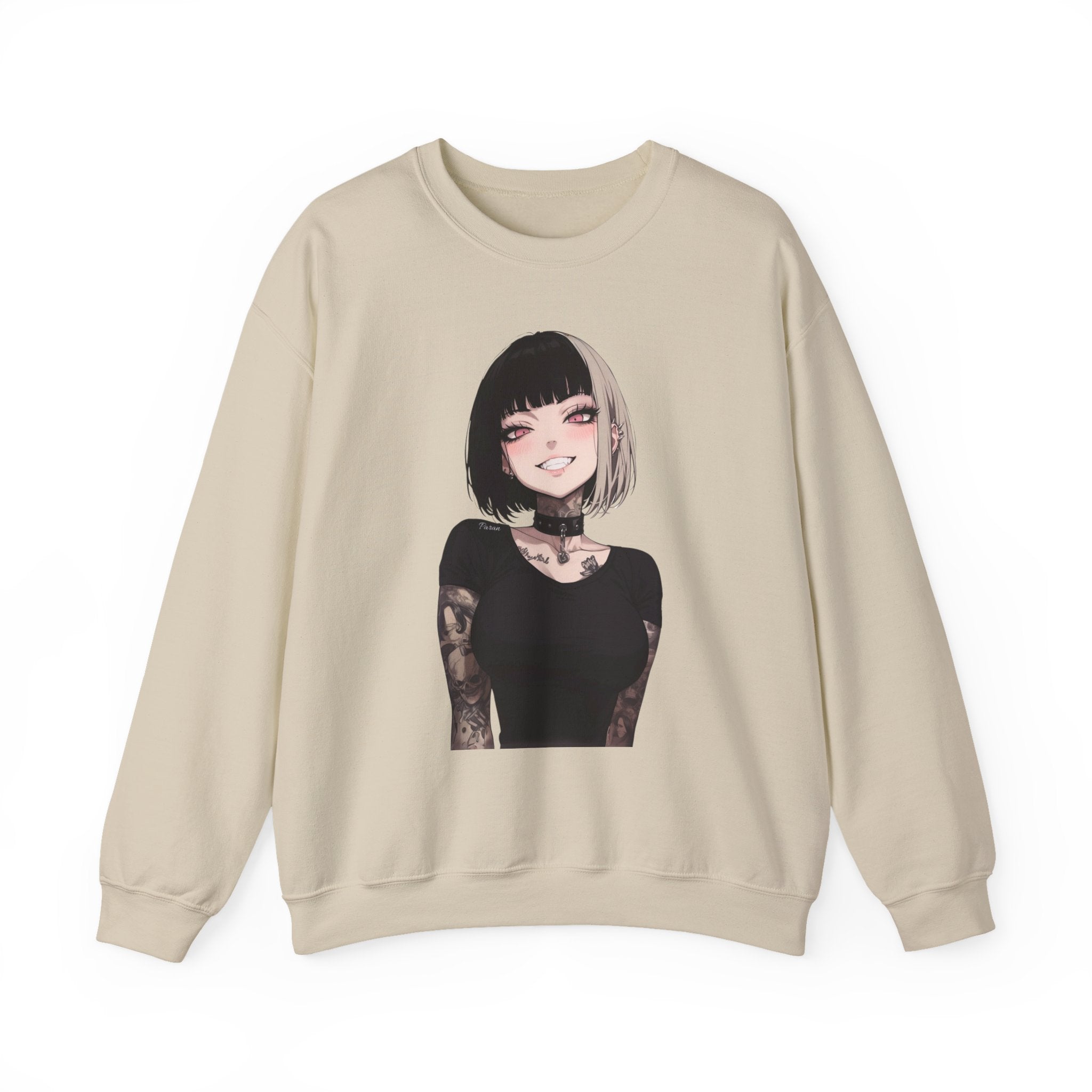 Himiko Toga Gothic Tattooed Style Unisex Heavy Blend™ Crewneck Sweatshirt