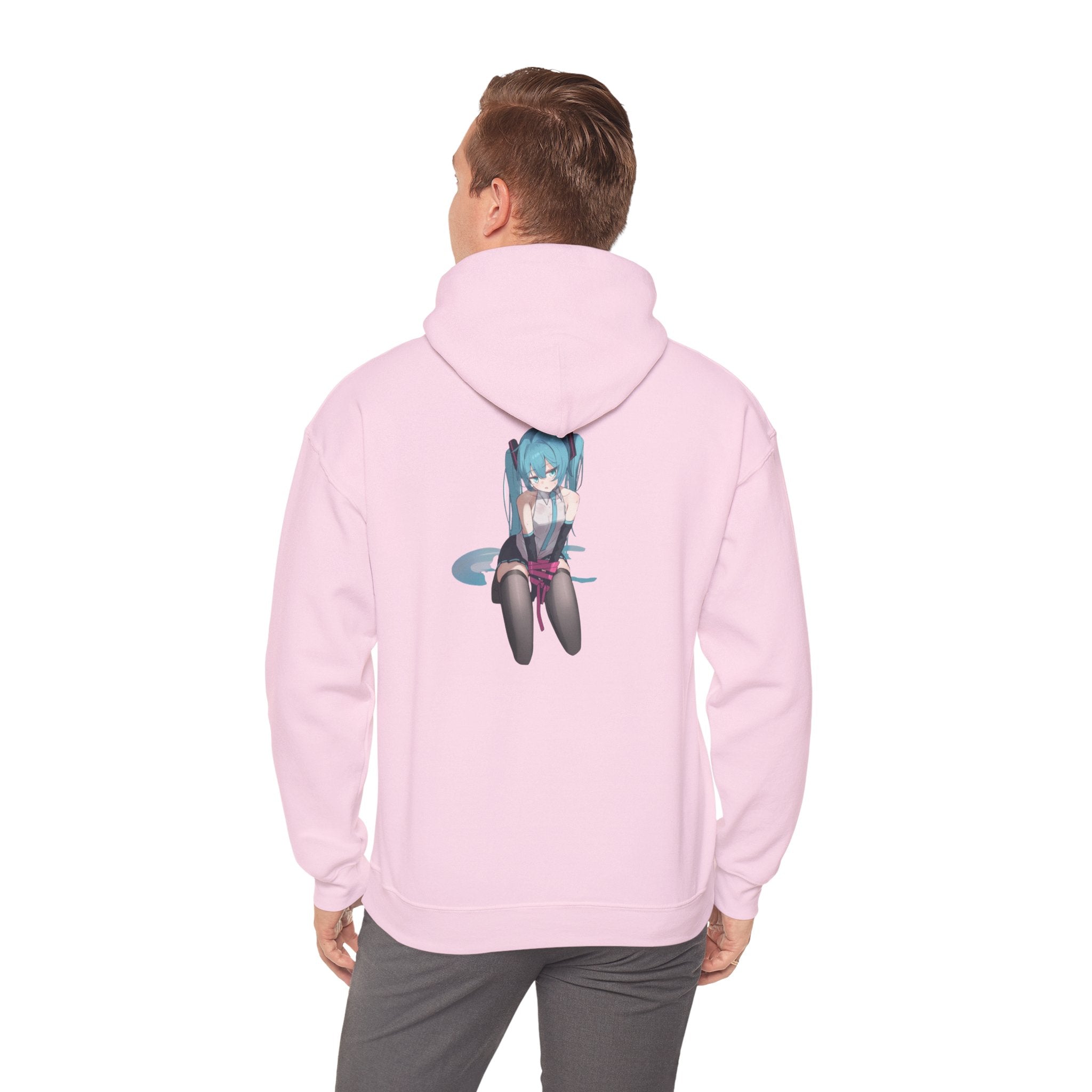 Hatsune Miku Bound Cute Anime Unisex Heavy Blend™ Hooded Sweatshirt