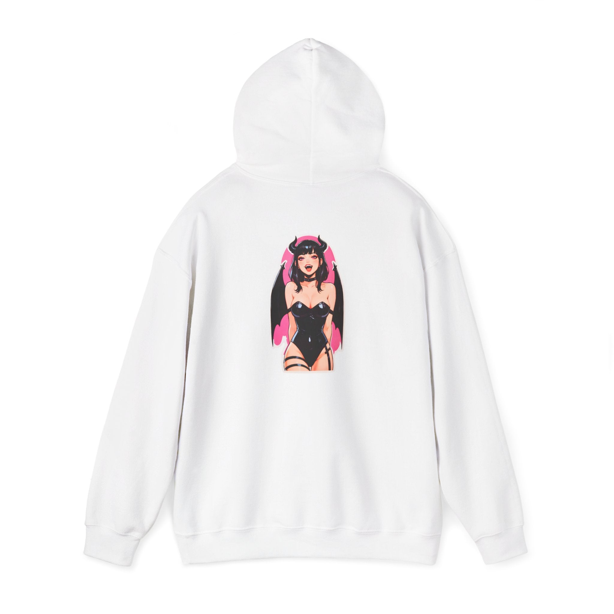 Succubus Ahegao Dark Gothic Unisex Heavy Blend™ Hooded Sweatshirt